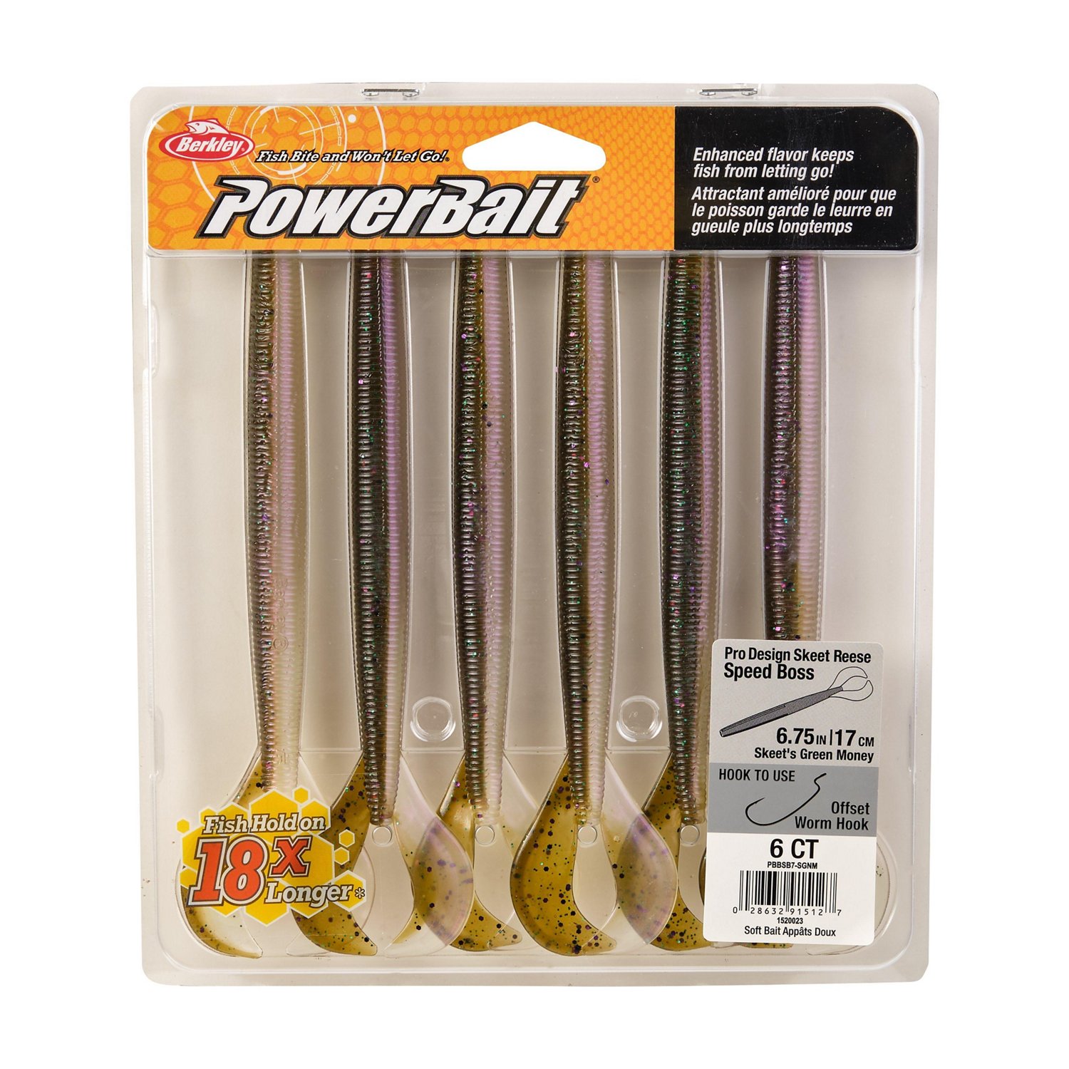 Berkley PowerBait Speed Boss Soft Bait 6-Pack - view number 4