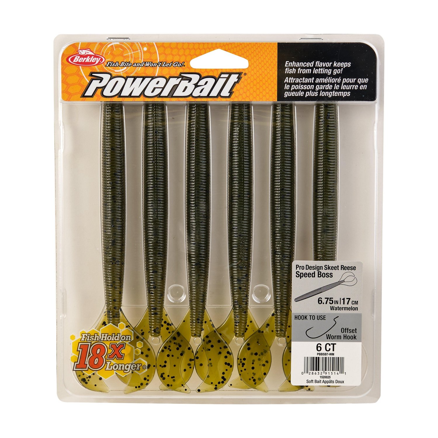 Berkley PowerBait Speed Boss Soft Bait 6-Pack - view number 4
