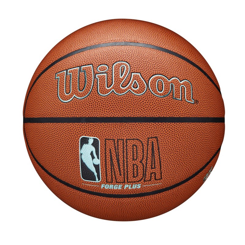Wilson NBA Forge Plus Eco Basketball Brown, 6 - Basketball Accessories at Academy Sports
