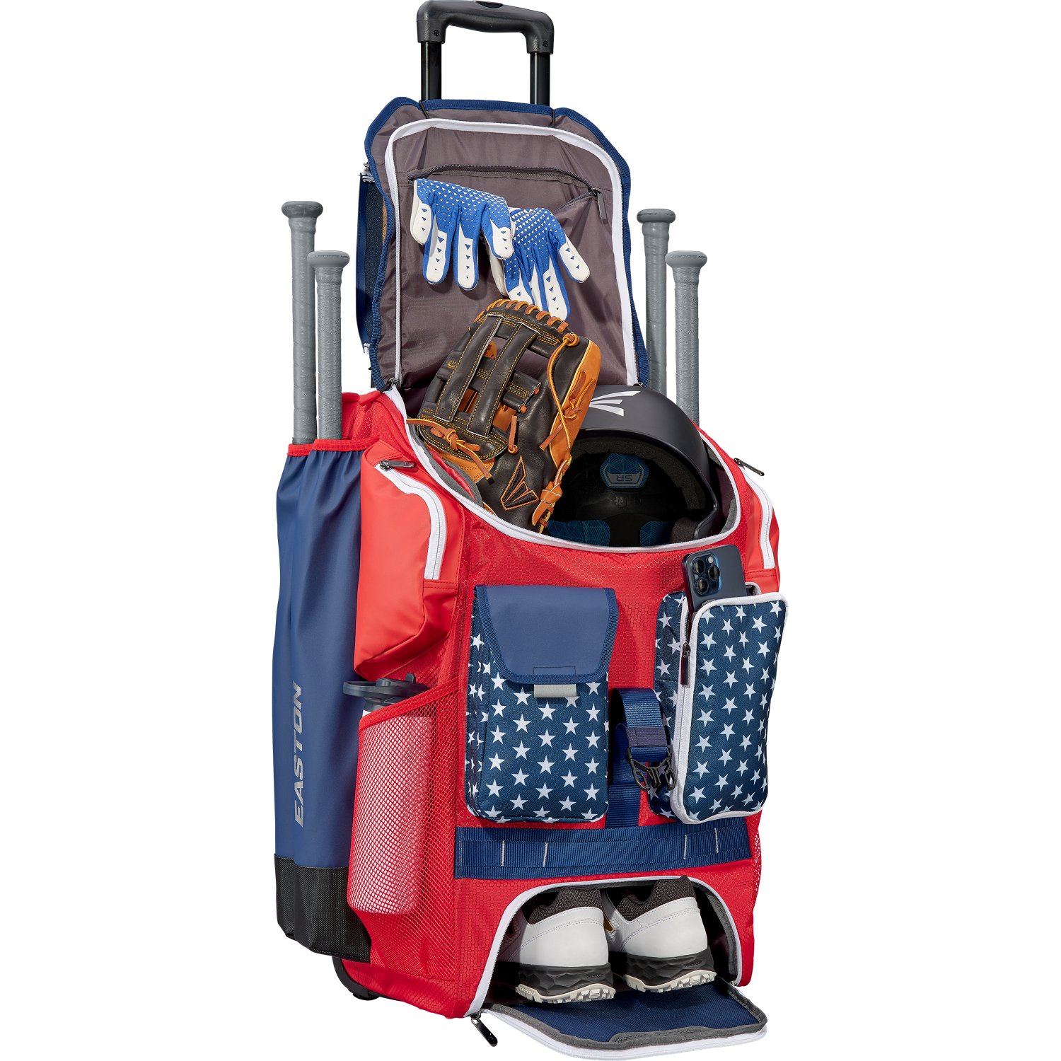 EASTON 5 Tool Phenom Baseball Wheeled Bag - view number 5