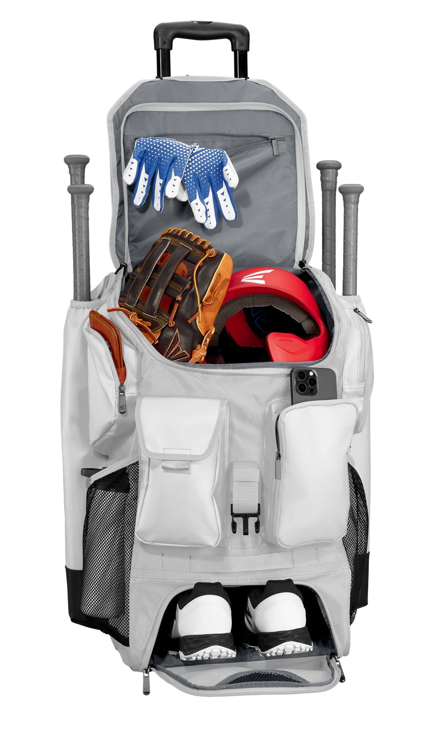 EASTON 5 Tool Phenom Baseball Wheeled Bag                                                                                        - view number 4