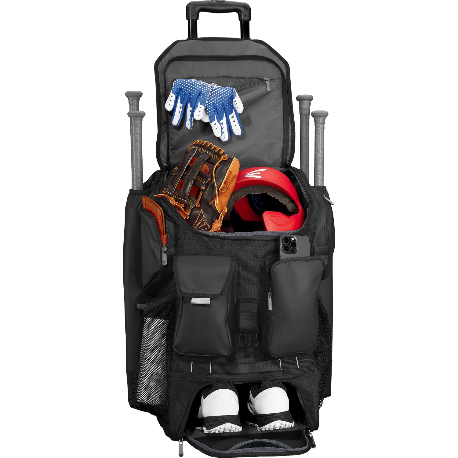 EASTON 5 Tool Phenom Baseball Wheeled Bag                                                                                        - view number 3