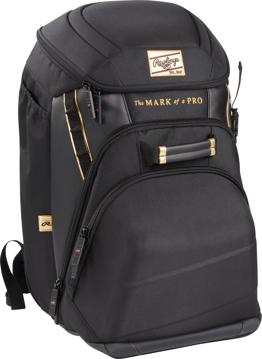Rawlings Gold Collection Baseball Equipment Backpack                                                                             - view number 3