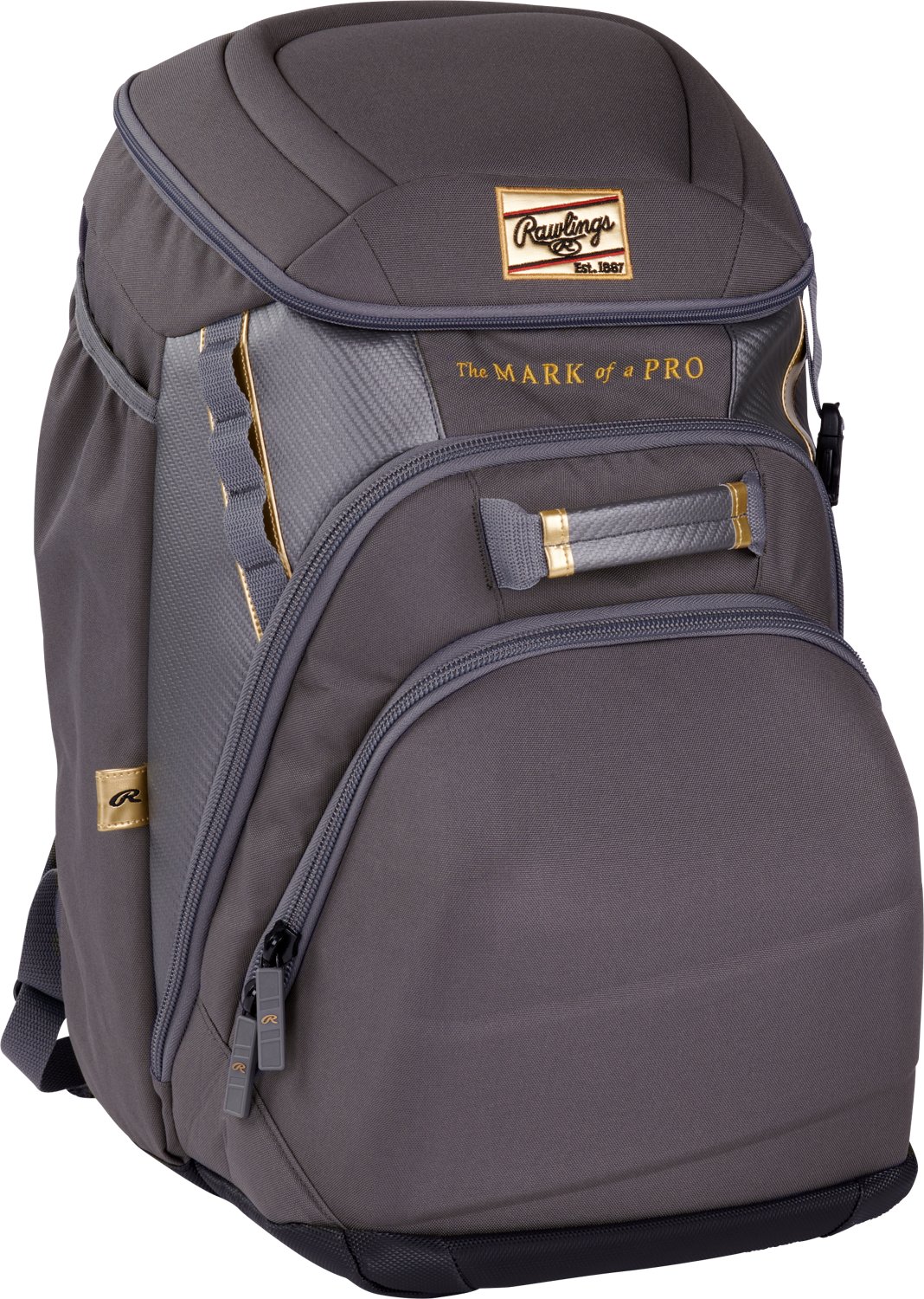 Rawlings Gold Collection Baseball Equipment Backpack                                                                             - view number 4