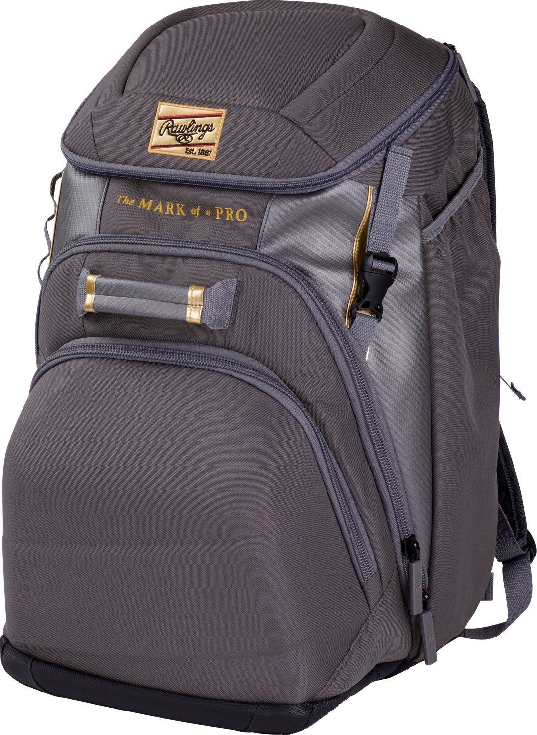 Rawlings Gold Collection Baseball Equipment Backpack                                                                             - view number 5