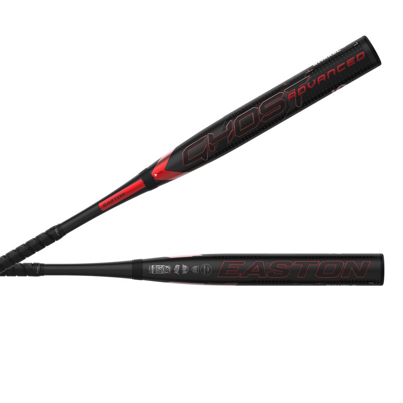 EASTON 2024 Ghost Advanced Fastpitch Softball Bat -10 Black/Red - Fastpitch Softball Bats at Academy Sports