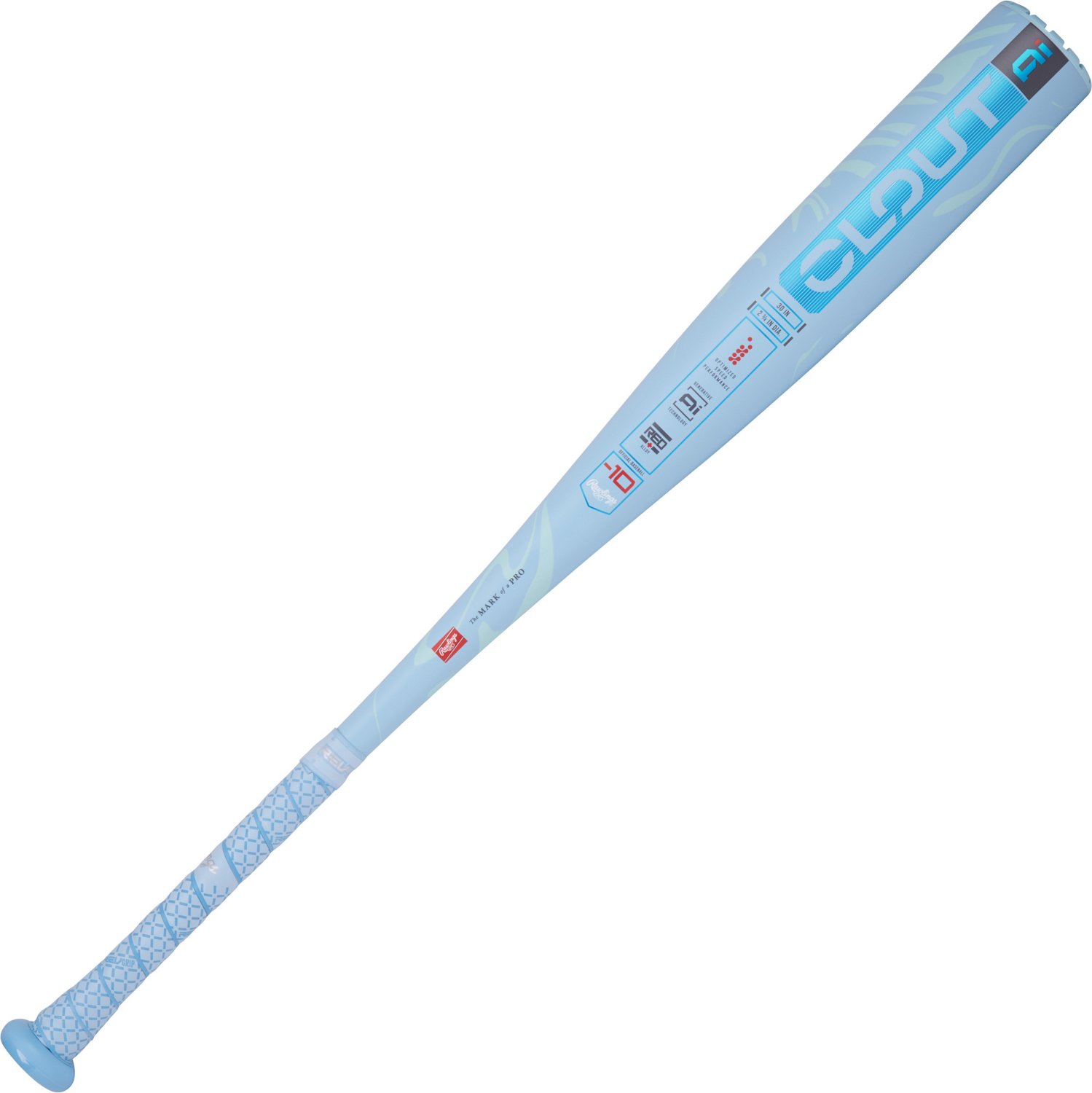 Rawlings 2025 Clout AI USSSA Baseball Bat (-10)                                                                                  - view number 3