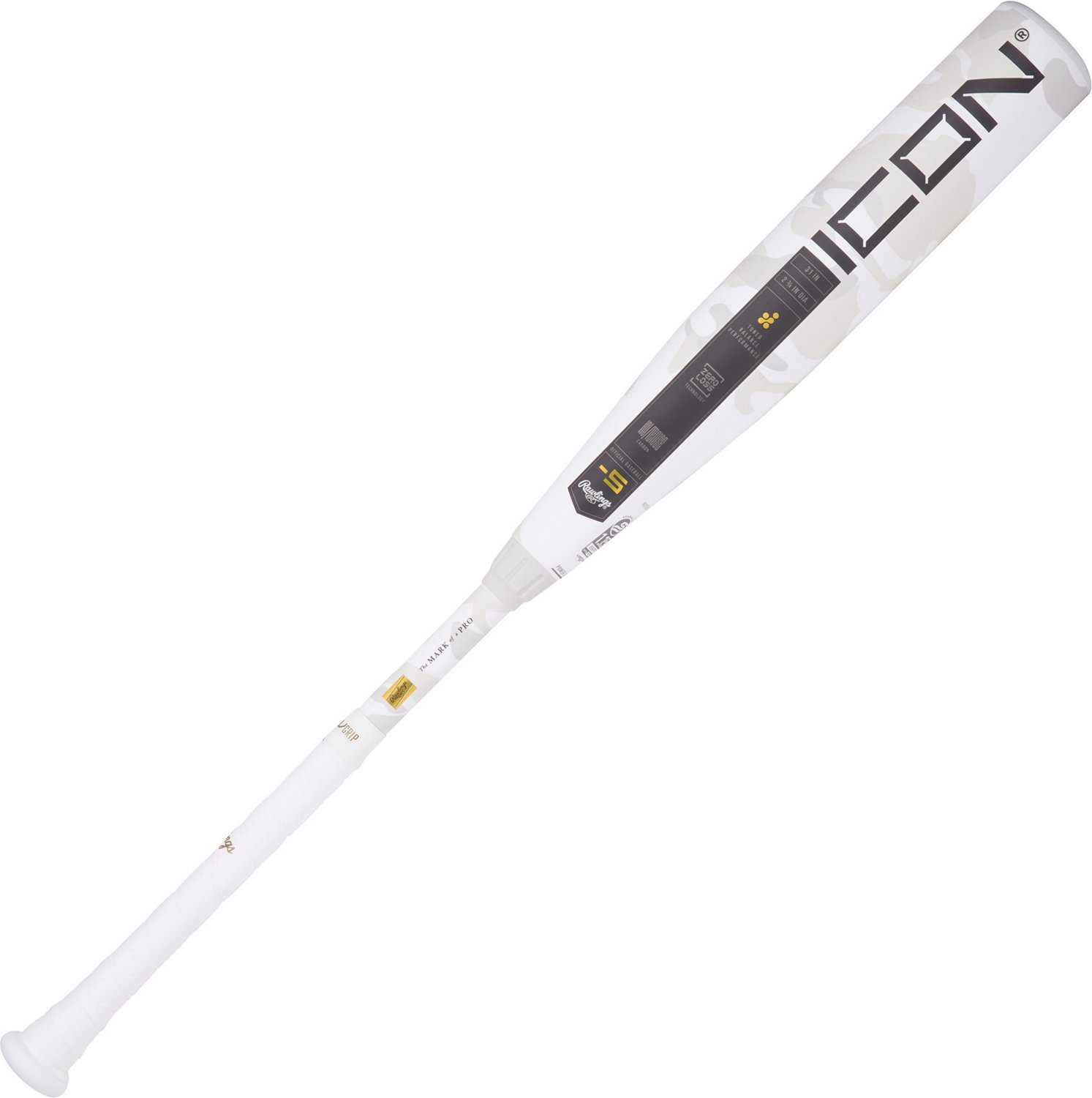 Rawlings 2025 Icon USSSA SL  Baseball Bat -5                                                                                     - view number 2