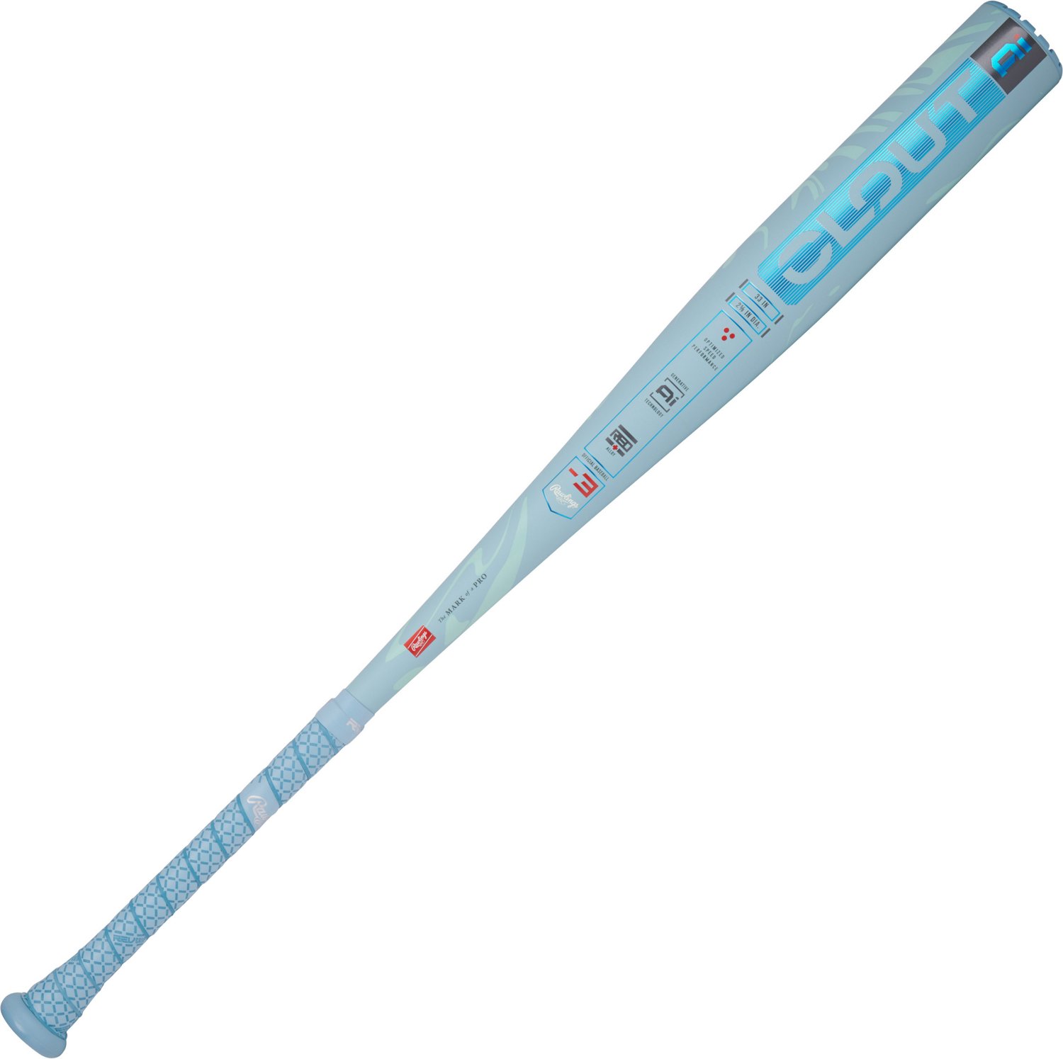 Rawlings 2025 Clout AI BBCOR Baseball Bat (-3)                                                                                  - view number 3