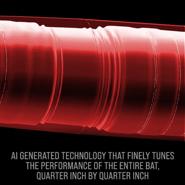 Rawlings 2025 Clout AI BBCOR Baseball Bat (-3)                                                                                  - view number 4