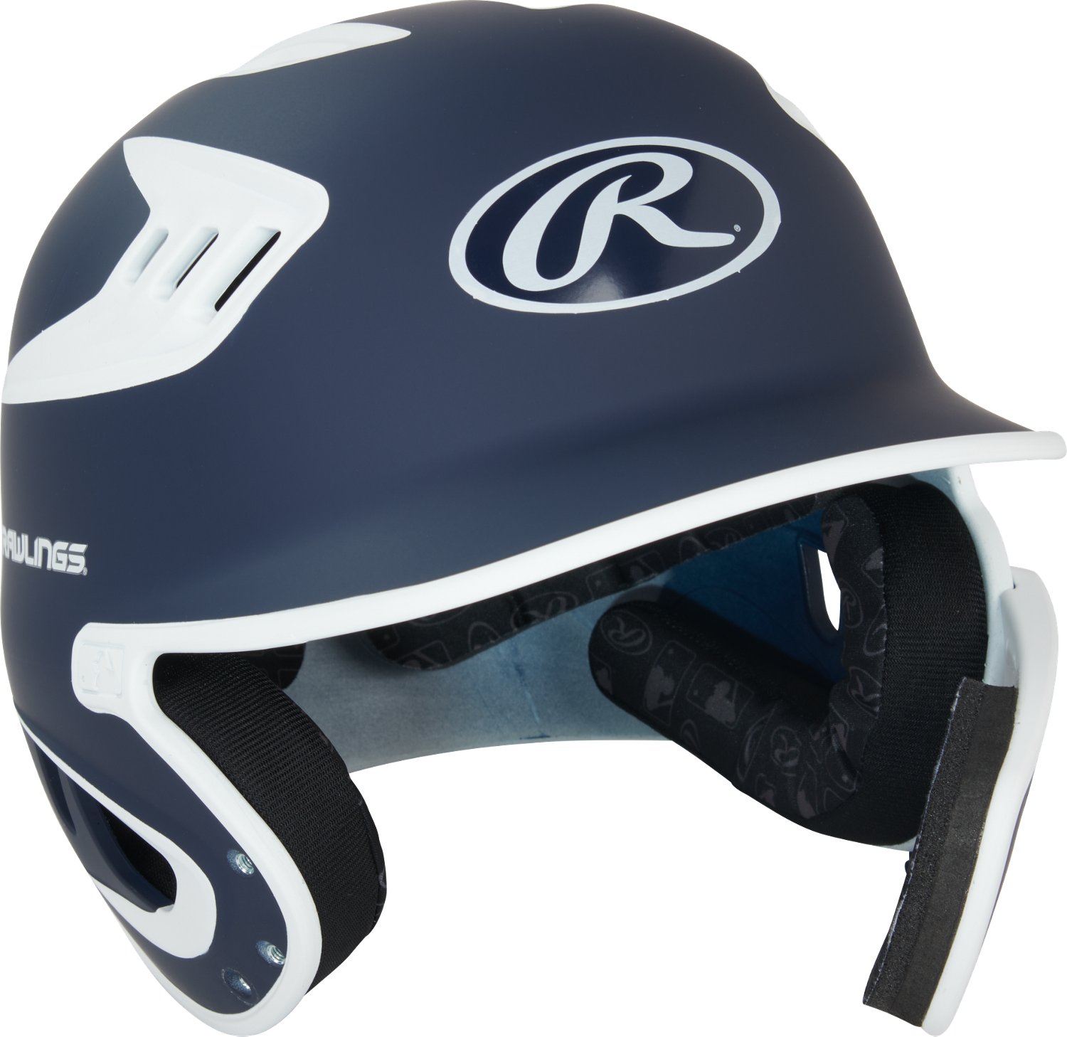Rawlings Juniors’ R16 2-Tone Helmet with Extension - view number 3