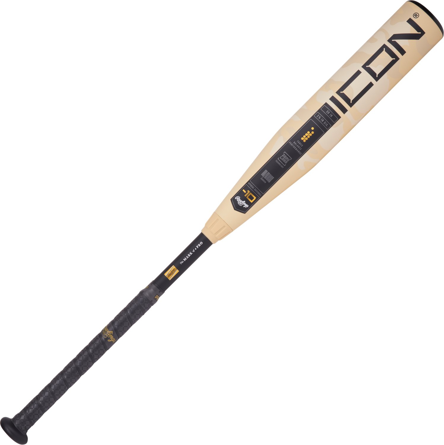 Rawlings Youth Icon USA Baseball Bat -10                                                                                         - view number 2