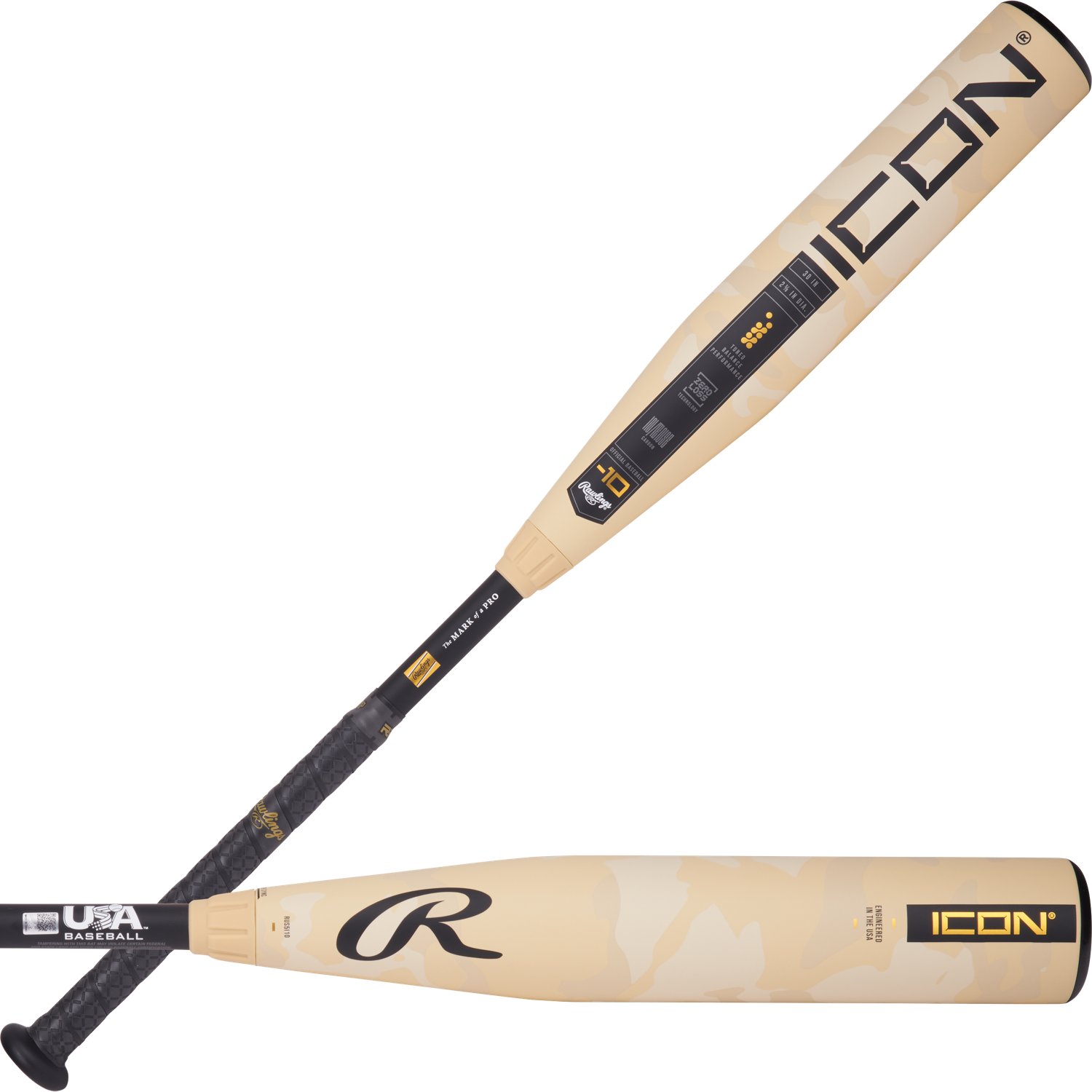 Rawlings Youth Icon USA Baseball Bat -10