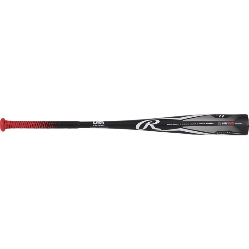 Rawlings Youth Peak USA Baseball Bat -11 Black/Red - Youth Bats at Academy Sports