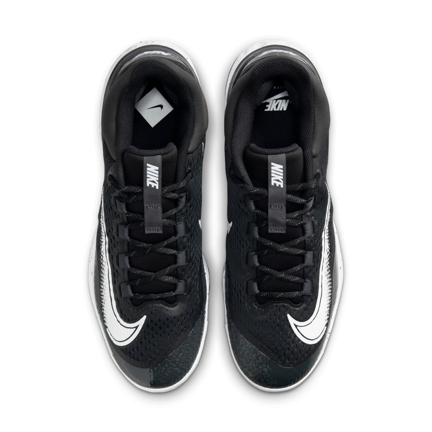Nike Men's Alpha Huarache Elite Low Metal Baseball Cleats - view number 5