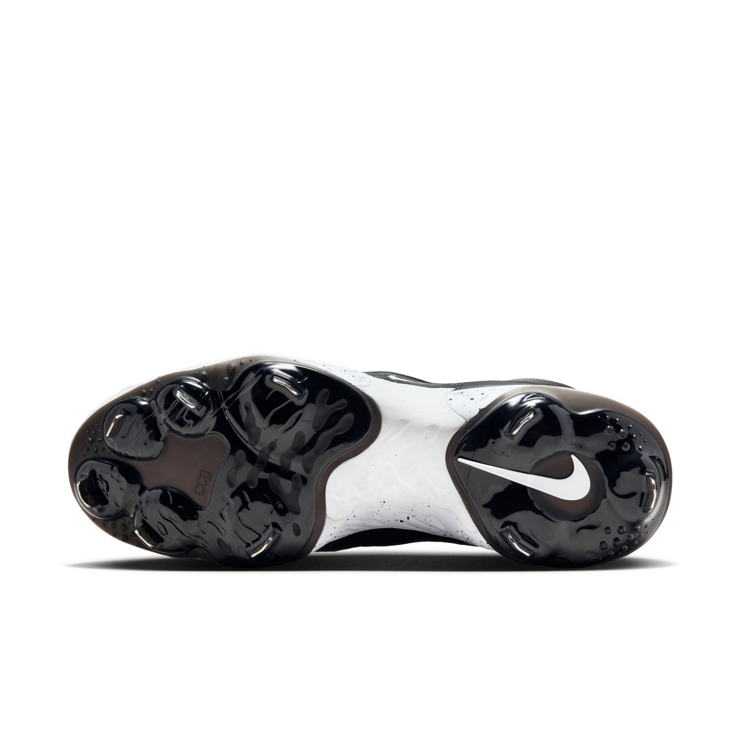 Nike Men's Alpha Huarache Elite Low Metal Baseball Cleats - view number 6