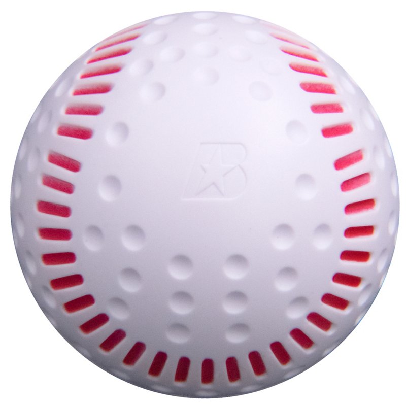 Baden Seamed Pitching Machine Baseball - 12 Pack