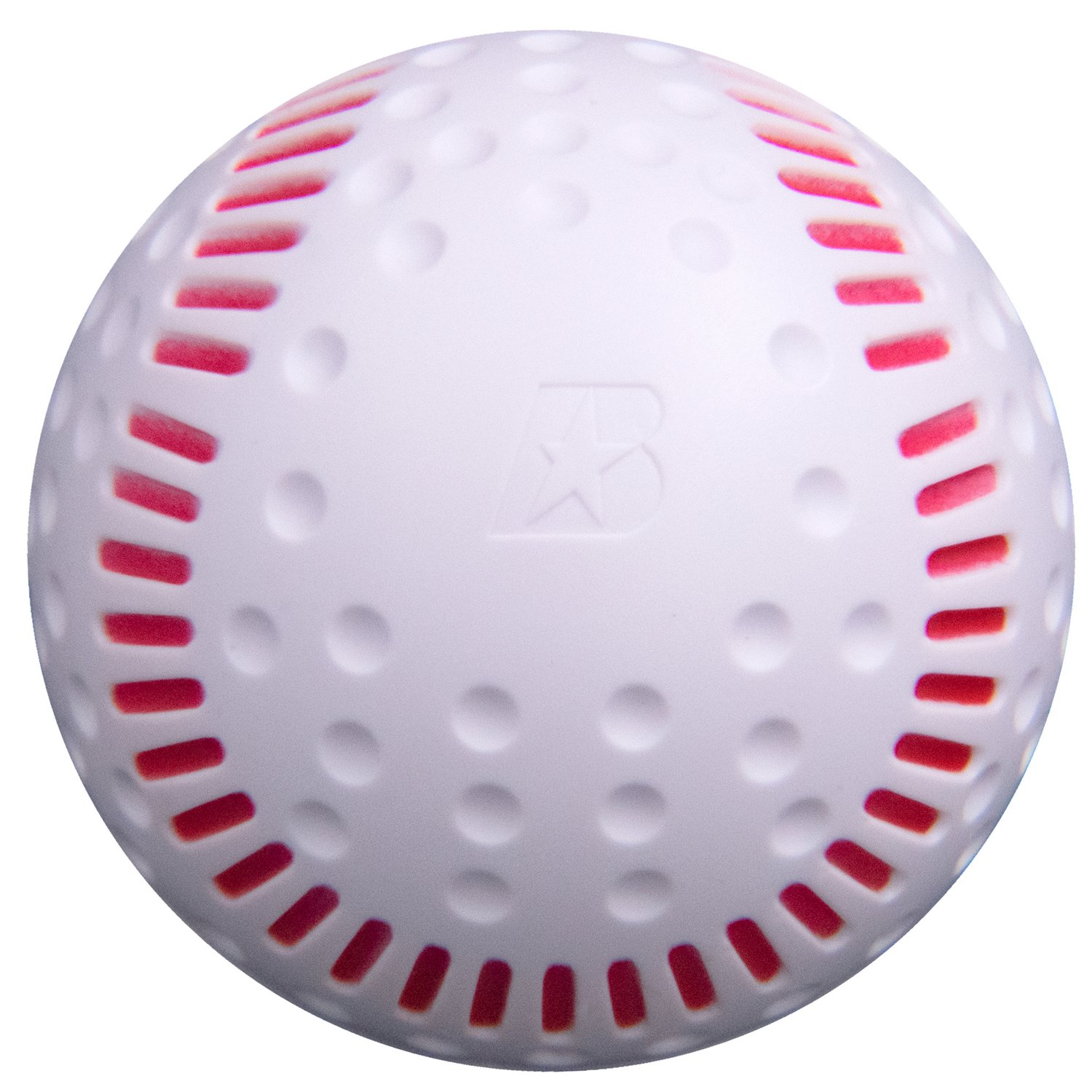 Baden Seamed Pitching Machine Baseball - 12 Pack