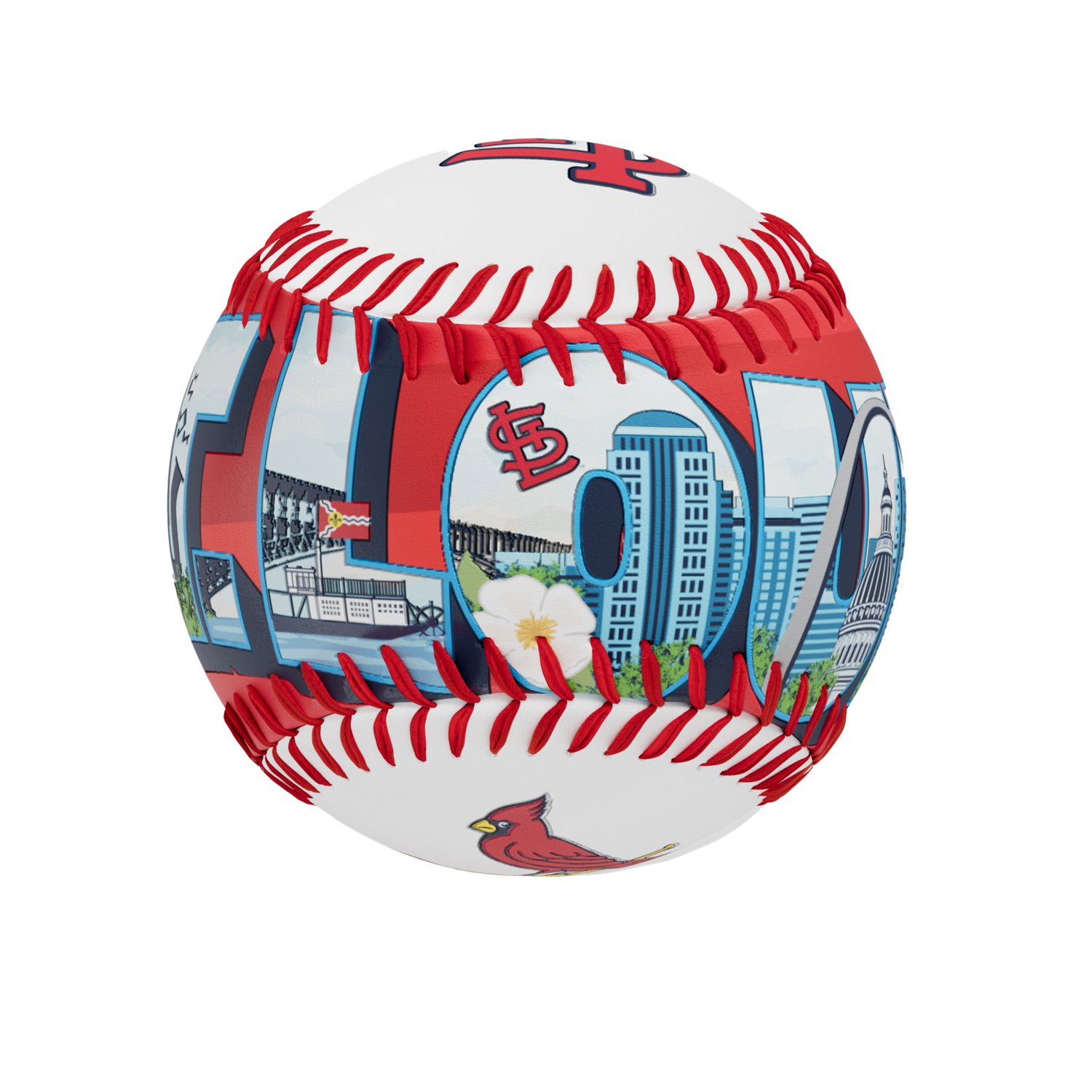 Rawlings St. Louis Cardinals Postcard Baseball - view number 3