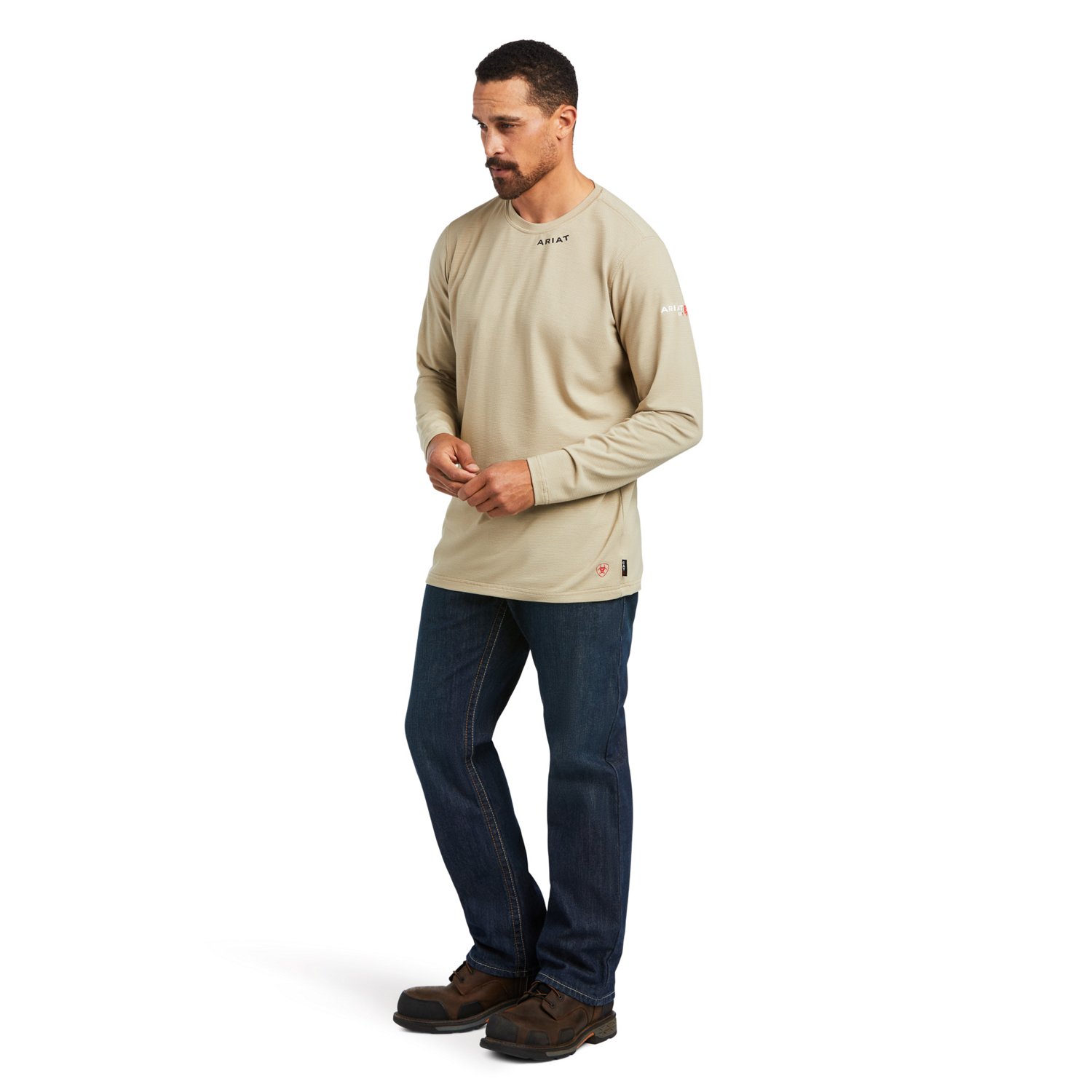 Ariat Men's Flame Resistant Long Sleeve Baselayer T-shirt - view number 2