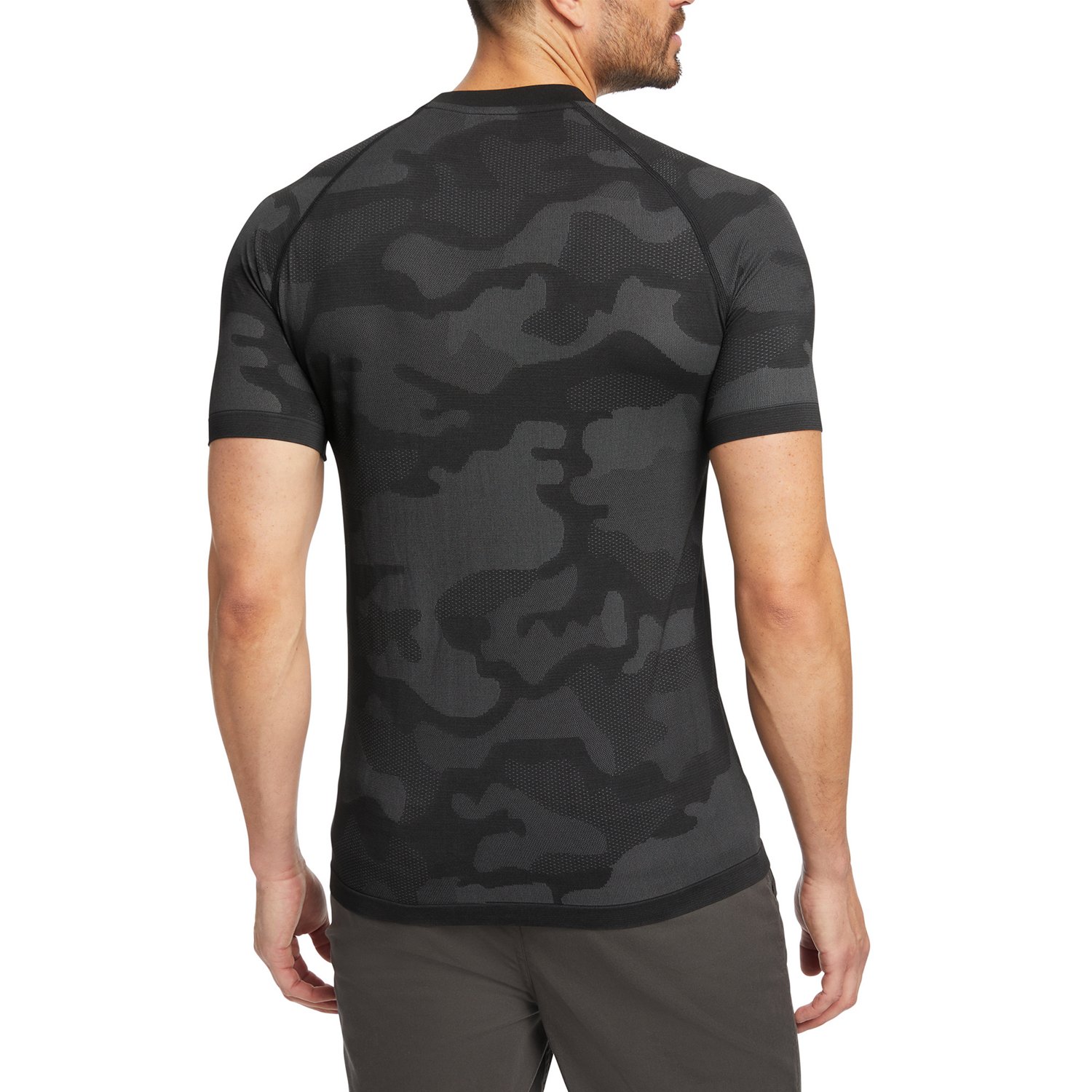Wolverine Men's Camo Mesh Crewneck Undershirt - view number 2