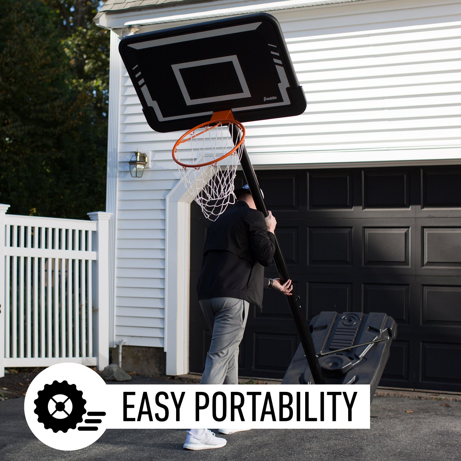 Franklin 44 in Portable Basketball System - view number 3