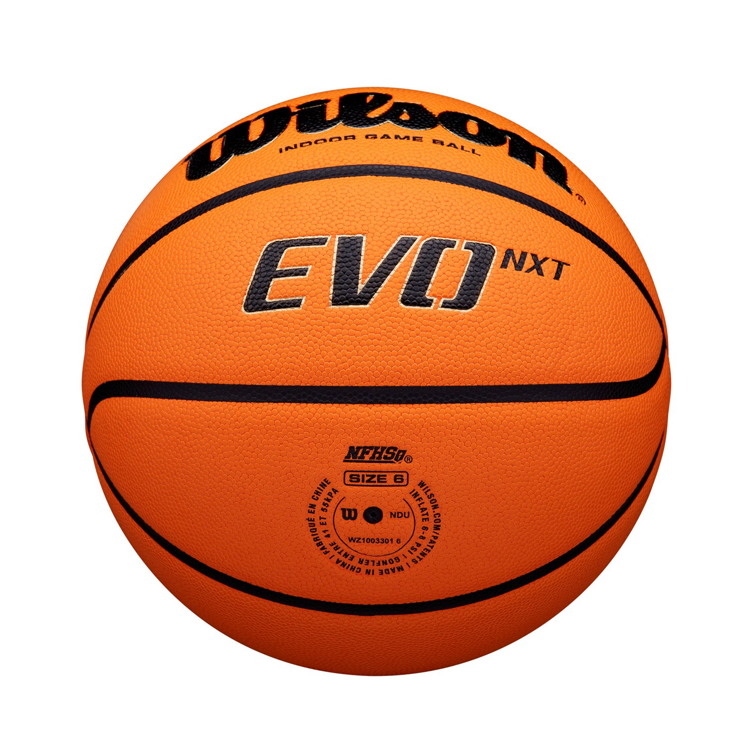 Wilson NCAA Evo NXT Indoor Game Basketball                                                                                       - view number 7