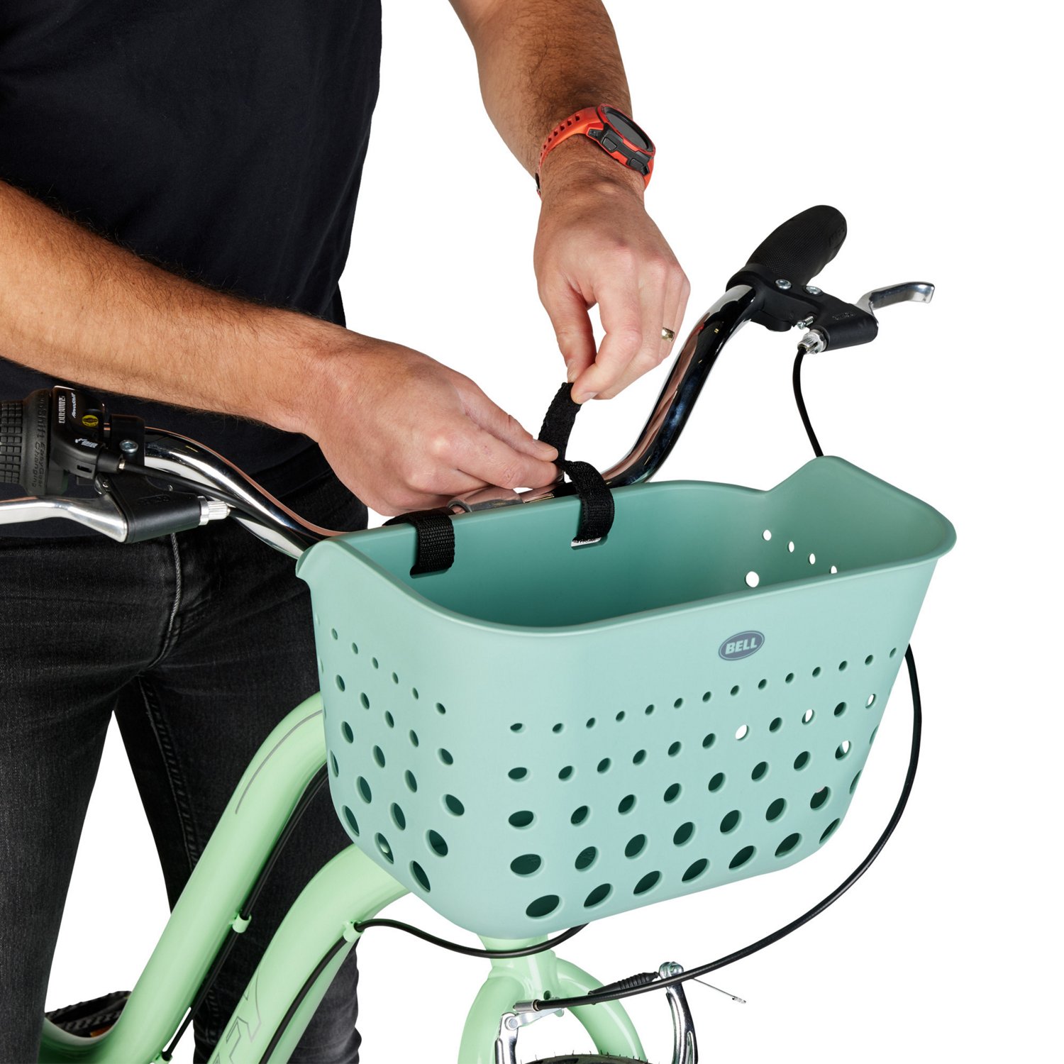 Bell bicycle basket online