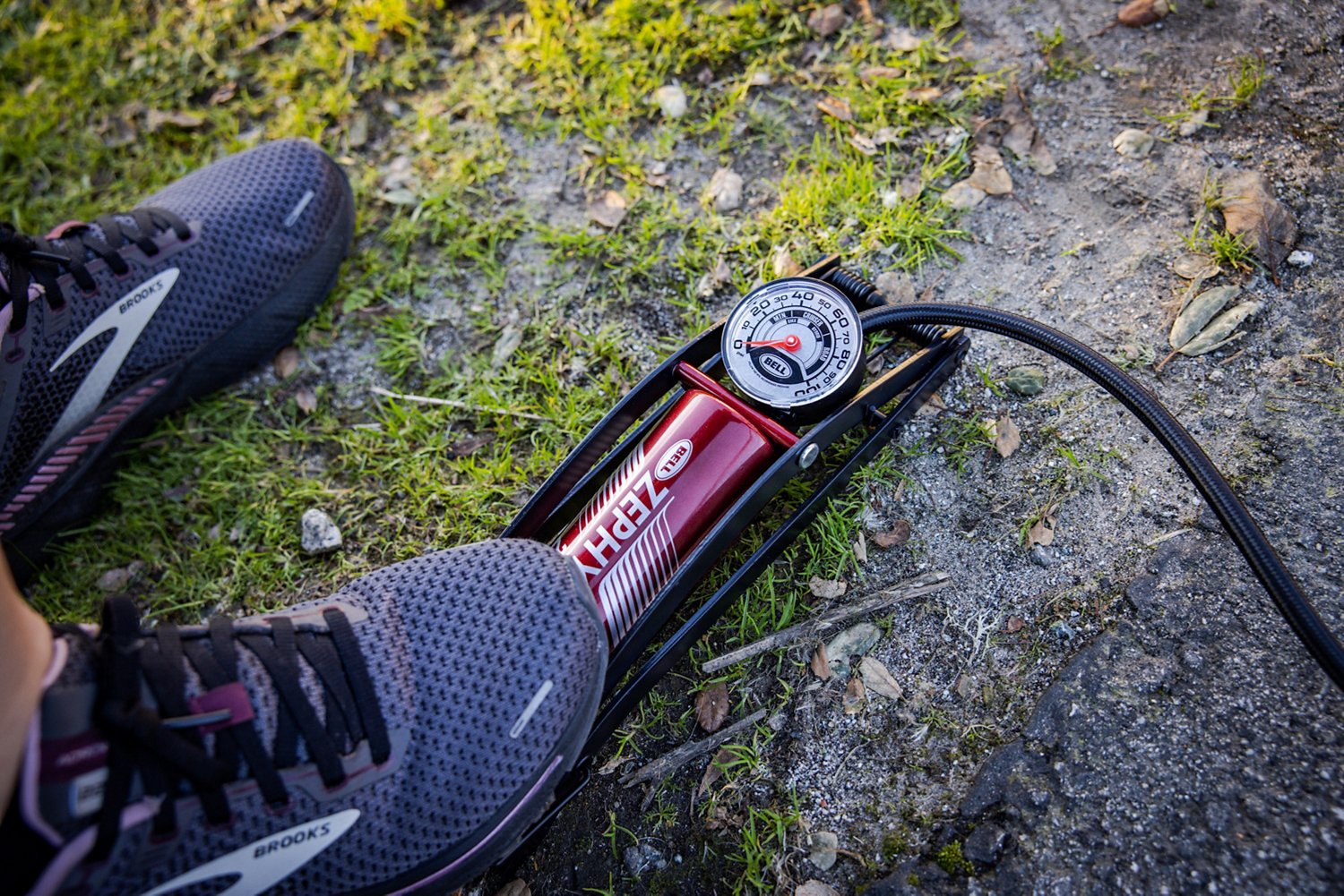 Bell Zephyr 200 Bicycle Foot Pump                                                                                                - view number 4