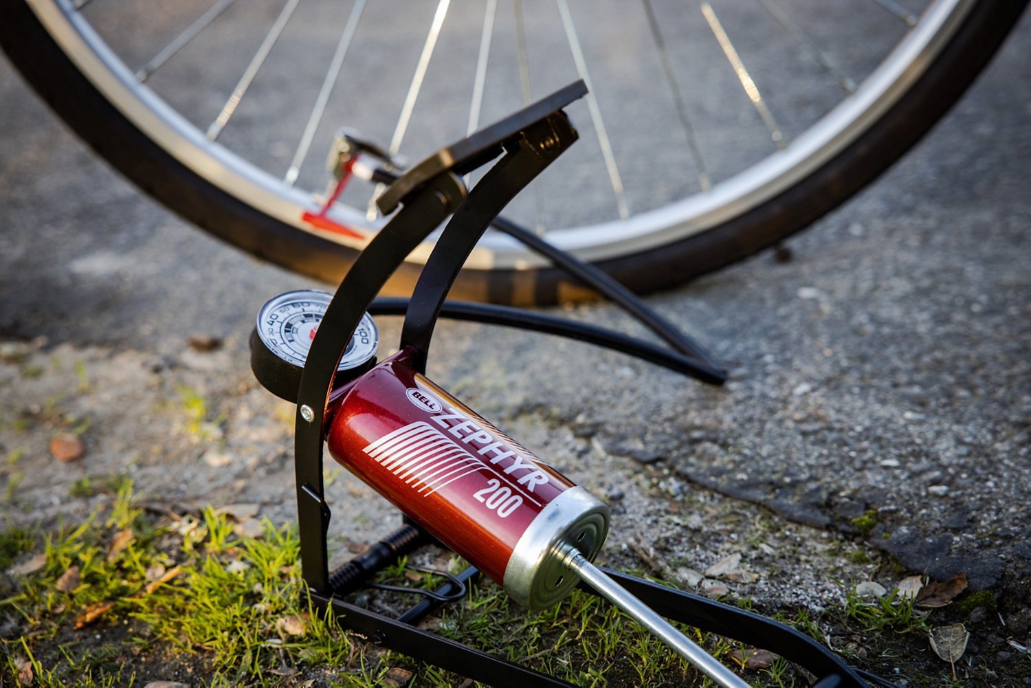 Bell Zephyr 200 Bicycle Foot Pump                                                                                                - view number 2
