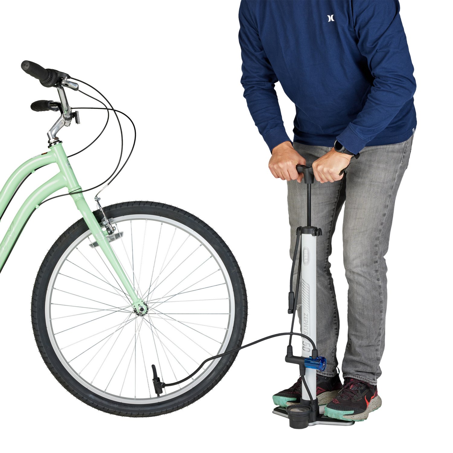 Bell Zephyr 750 Dual Hose Floor Pump                                                                                             - view number 5