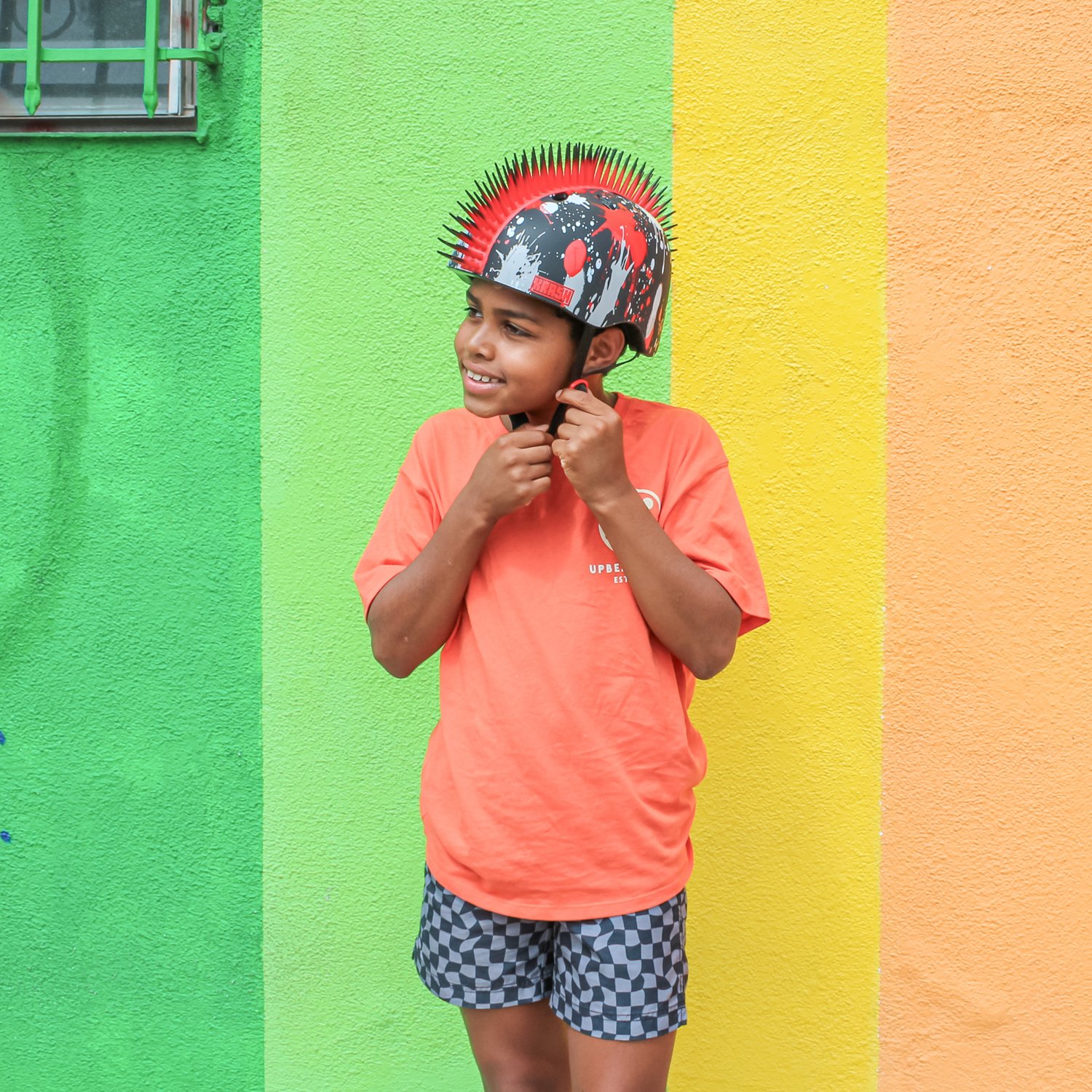 Krash Splat-A-Tat-Tat Youth Bike Helmet