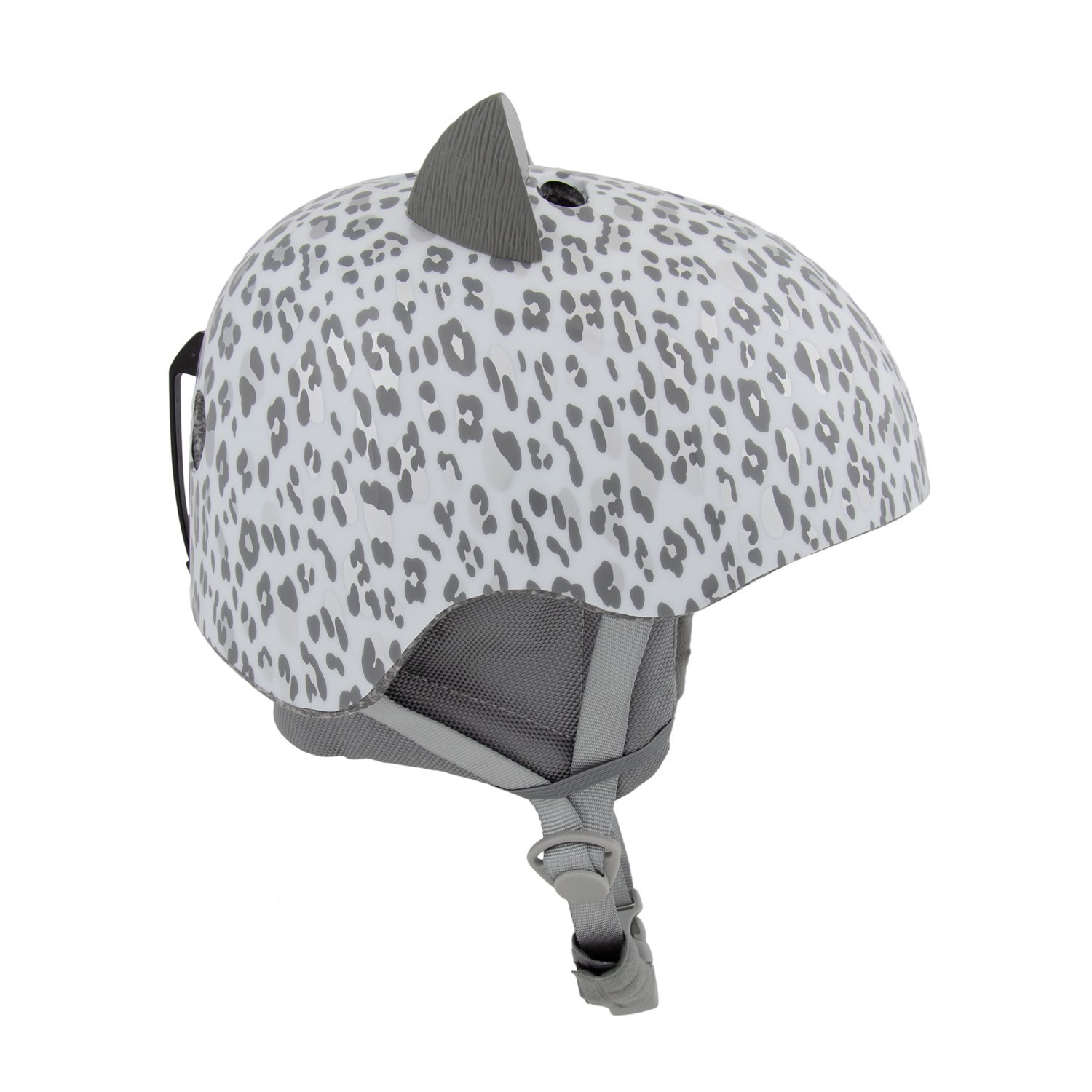 Krash Youth Silver Snow Leopard 54 - 58 cm Snow Helmet                                                                           - view number 3