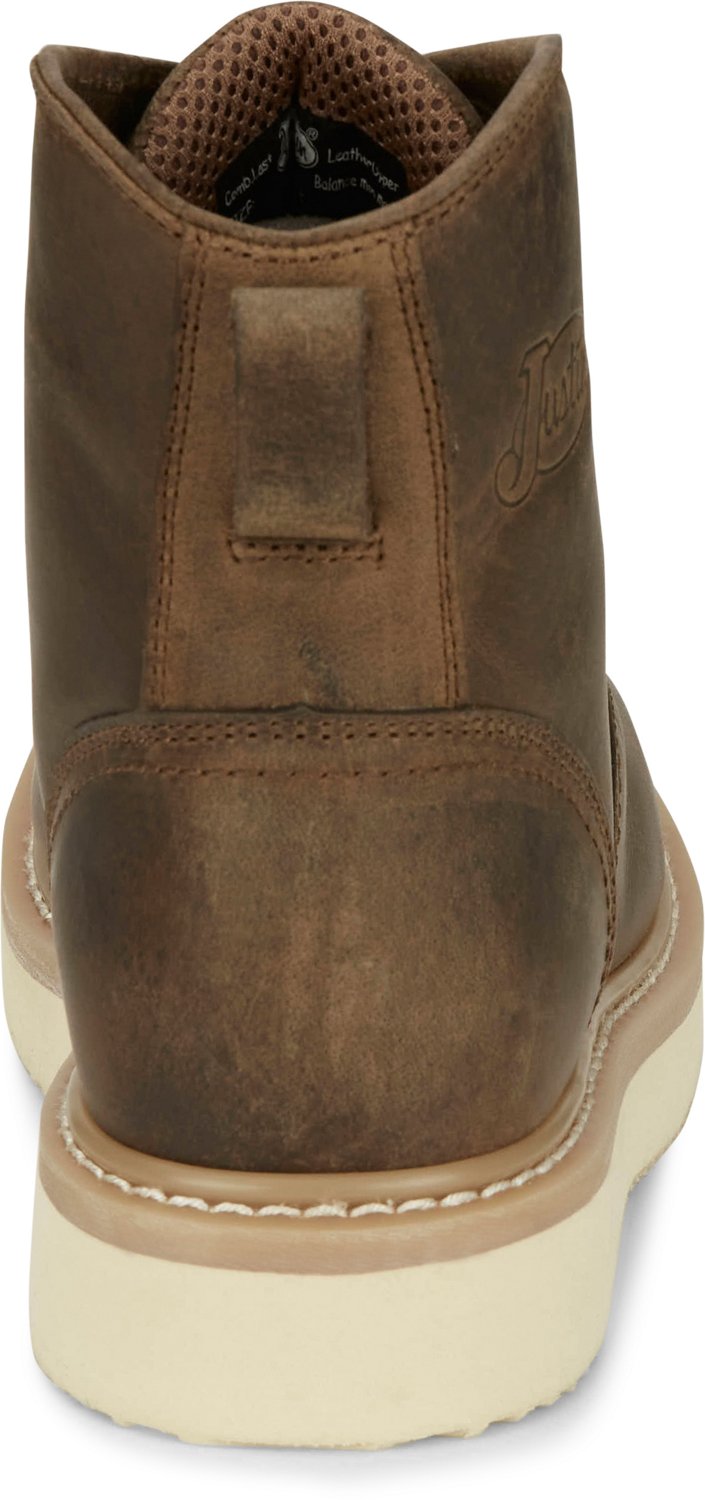 Justin Men's Maxwell 6" Lace-Up Work Boot - view number 4