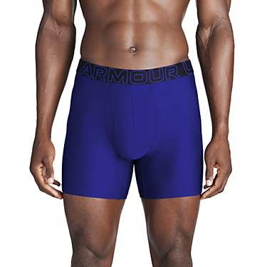 Under Armour Men’s Performance Tech 6 in Boxer Briefs 3-Pack                                                                  