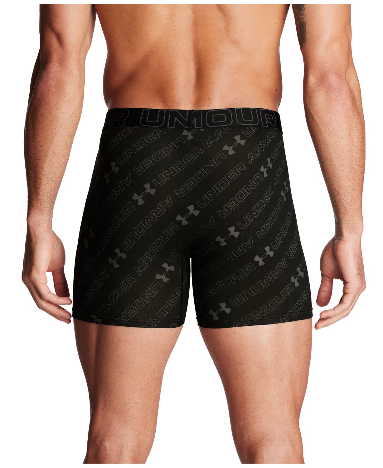 1 Pair Performance Cotton Printed Boxer Briefs - view number 2