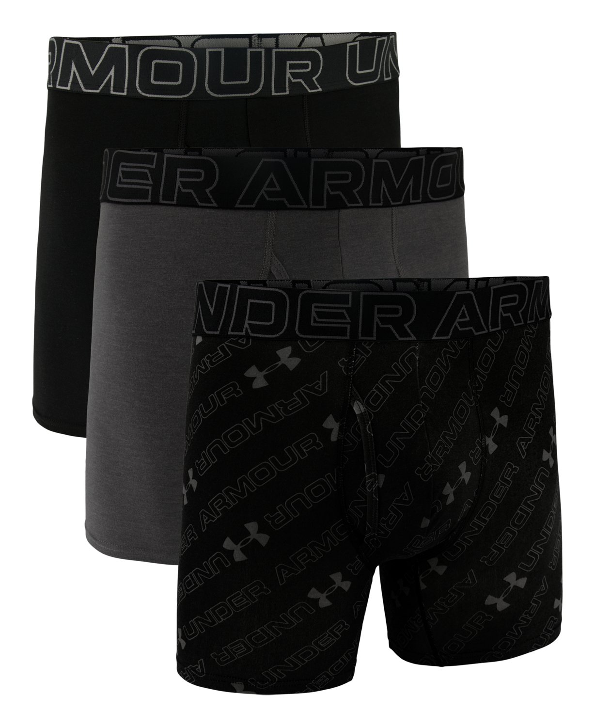 1 Pair Performance Cotton Printed Boxer Briefs - view number 3