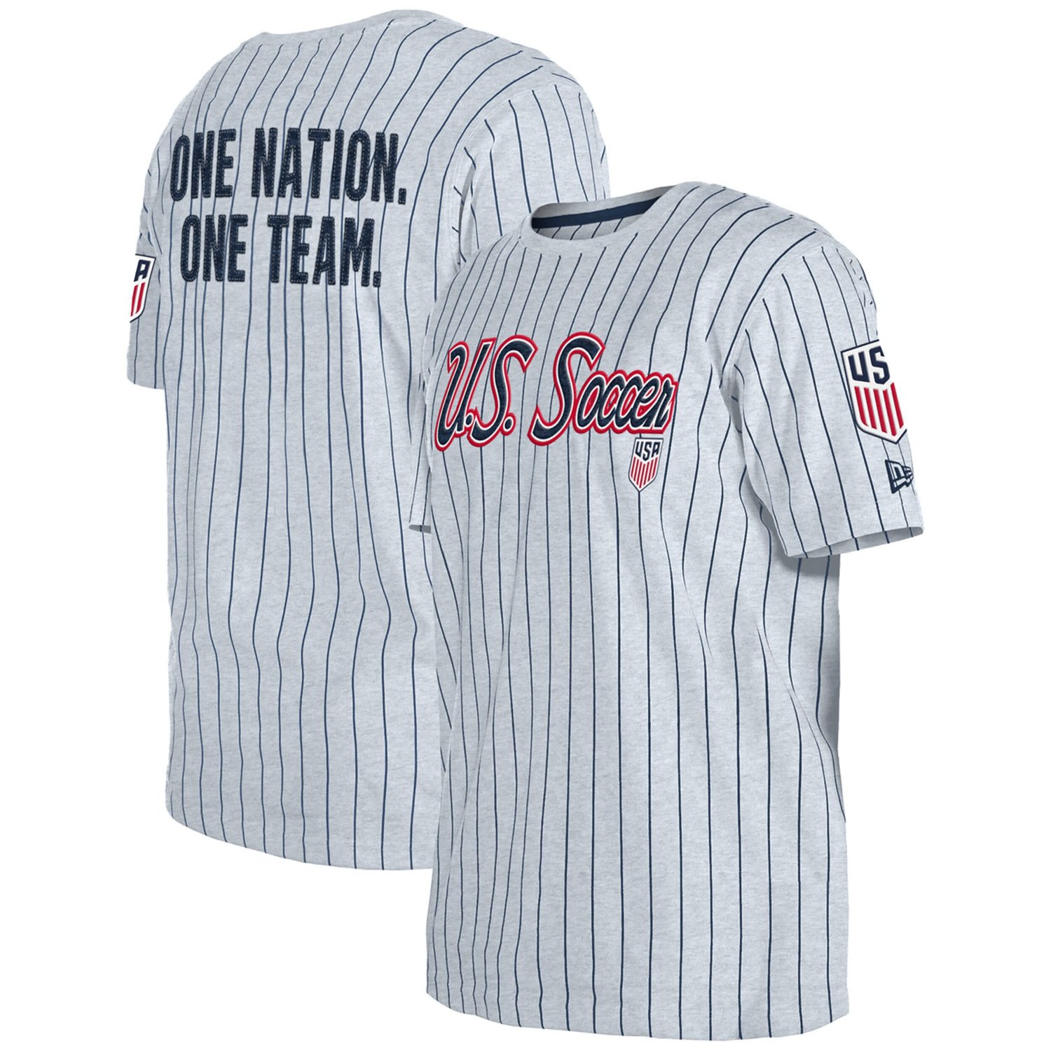 5th  Ocean by New Era USMNT Throwback Mesh Jersey T-Shirt