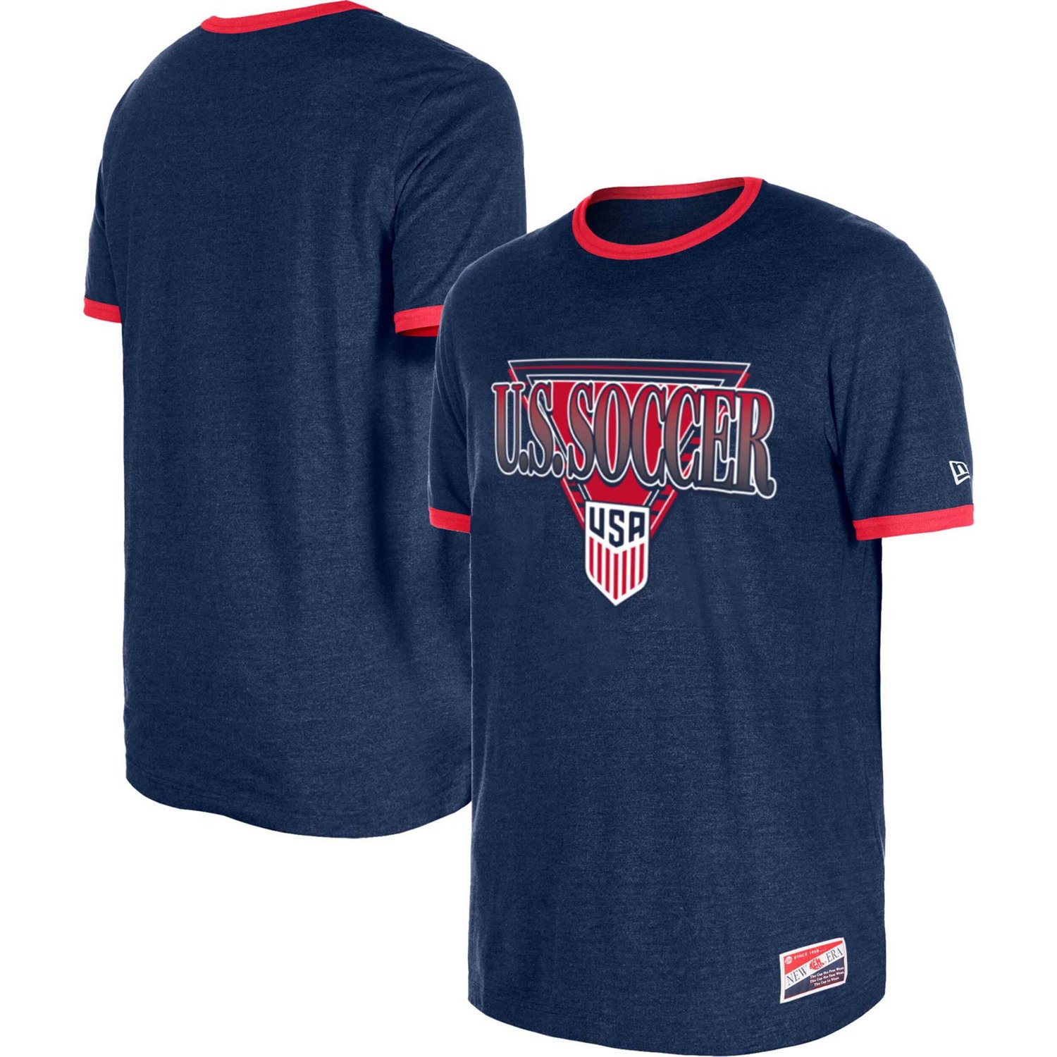 5th  Ocean by New Era USMNT Throwback Ringer T-Shirt