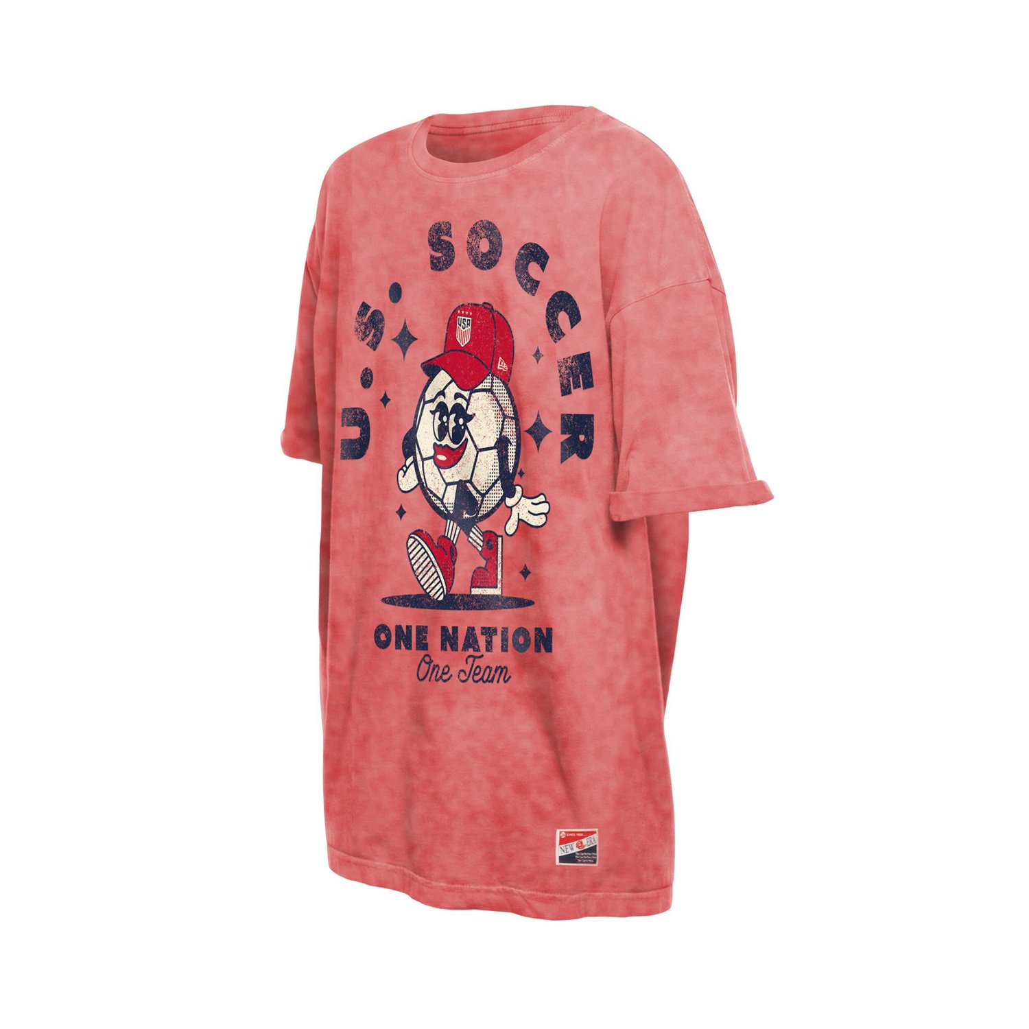 5th  Ocean by New Era USWNT Throwback Oversized T-Shirt - view number 2
