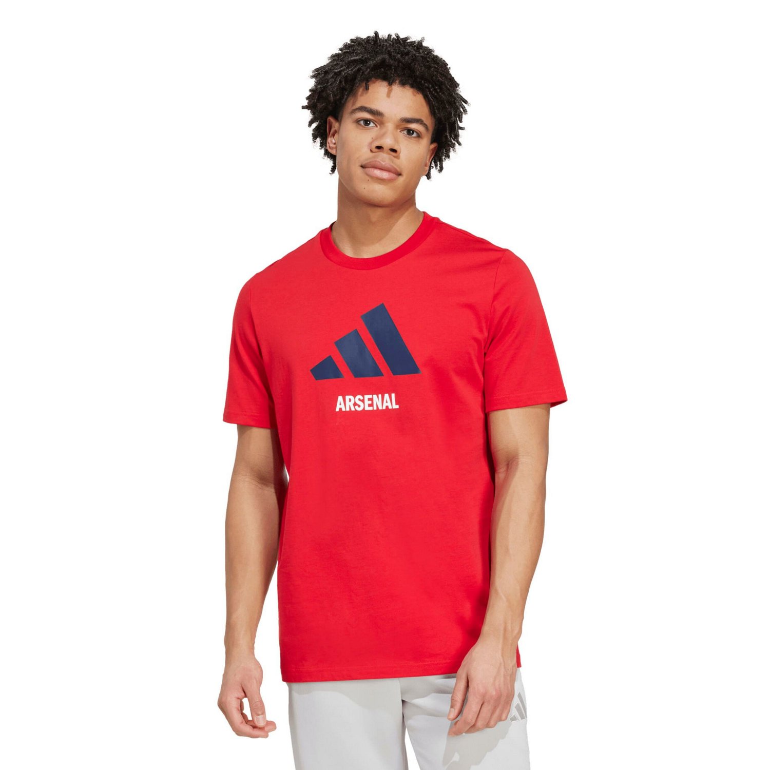 adidas Arsenal Three-Stripe Wordmark T-Shirt - view number 1