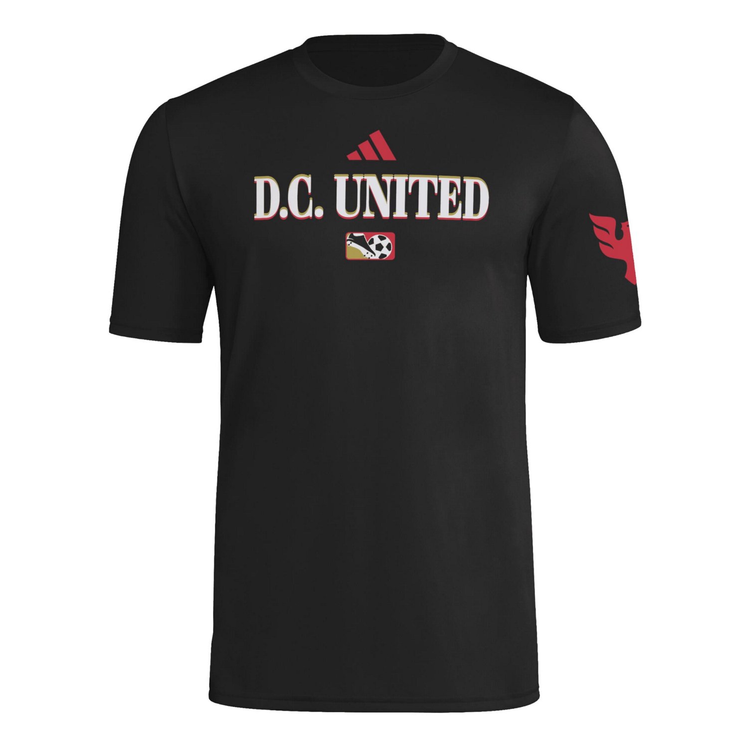 adidas DC United 2025 Archive Collection Jersey Hook T-Shirt - view number 2
