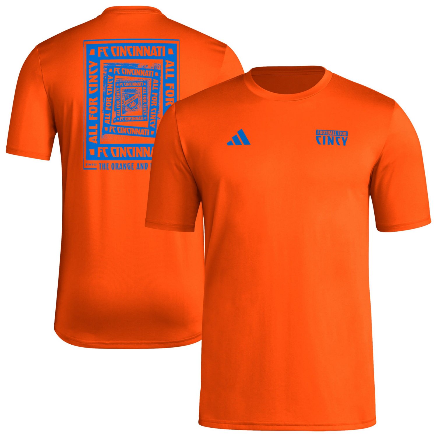 adidas FC Cincinnati Local Wrap T-Shirt