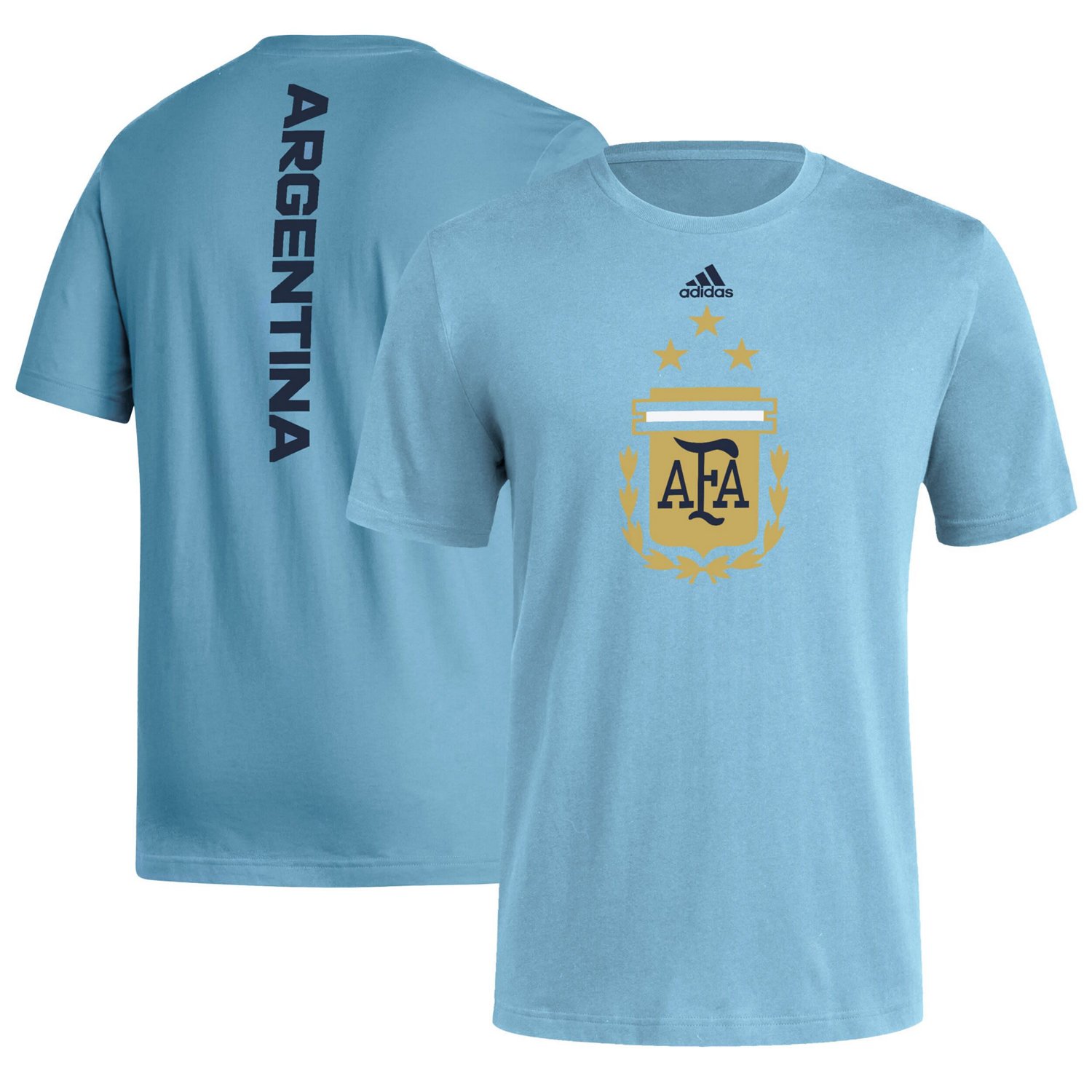 adidas Light Argentina National Team Vertical Back T-Shirt - view number 1