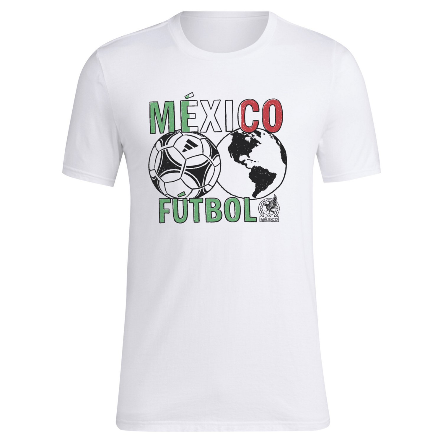 adidas Mexico National Team Around The World T-Shirt - view number 2