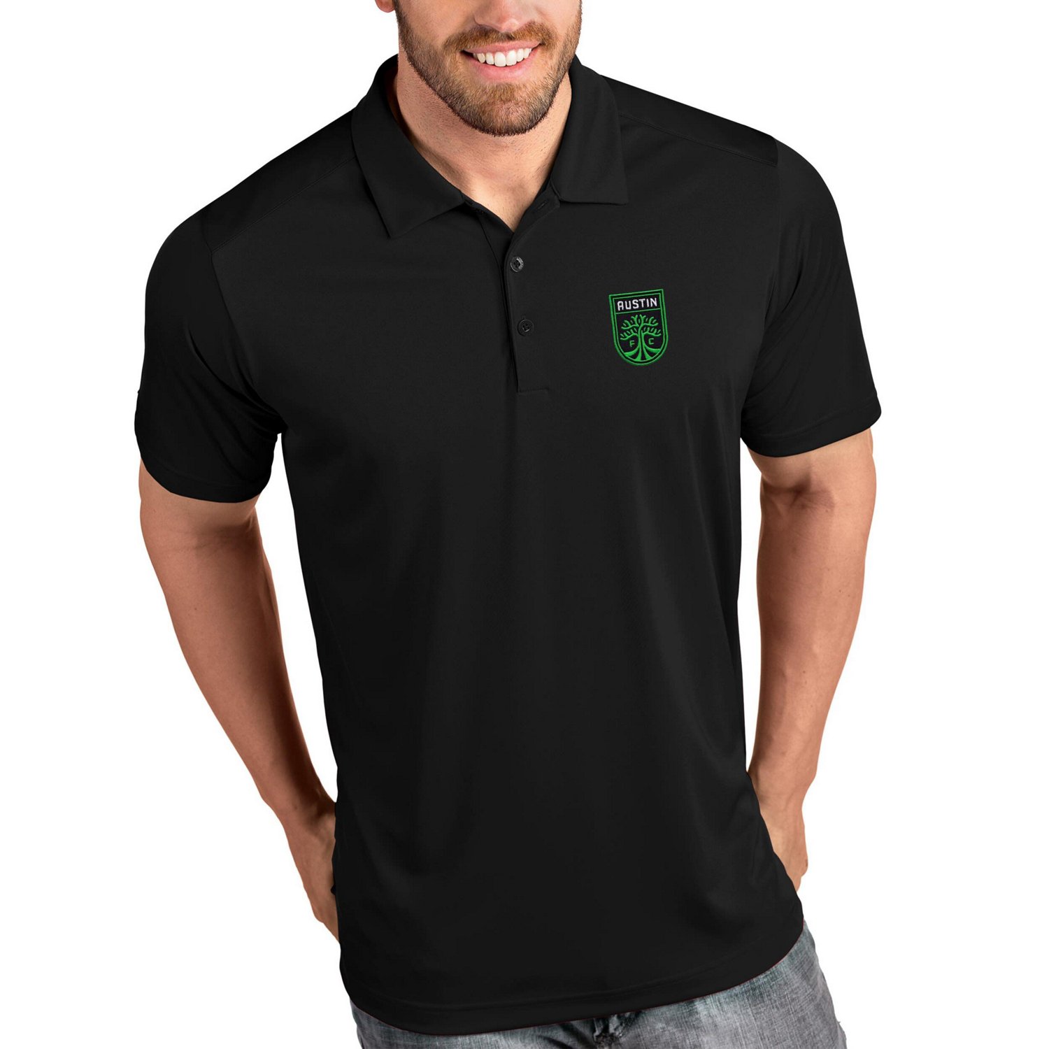 Antigua Austin FC Tribute Polo