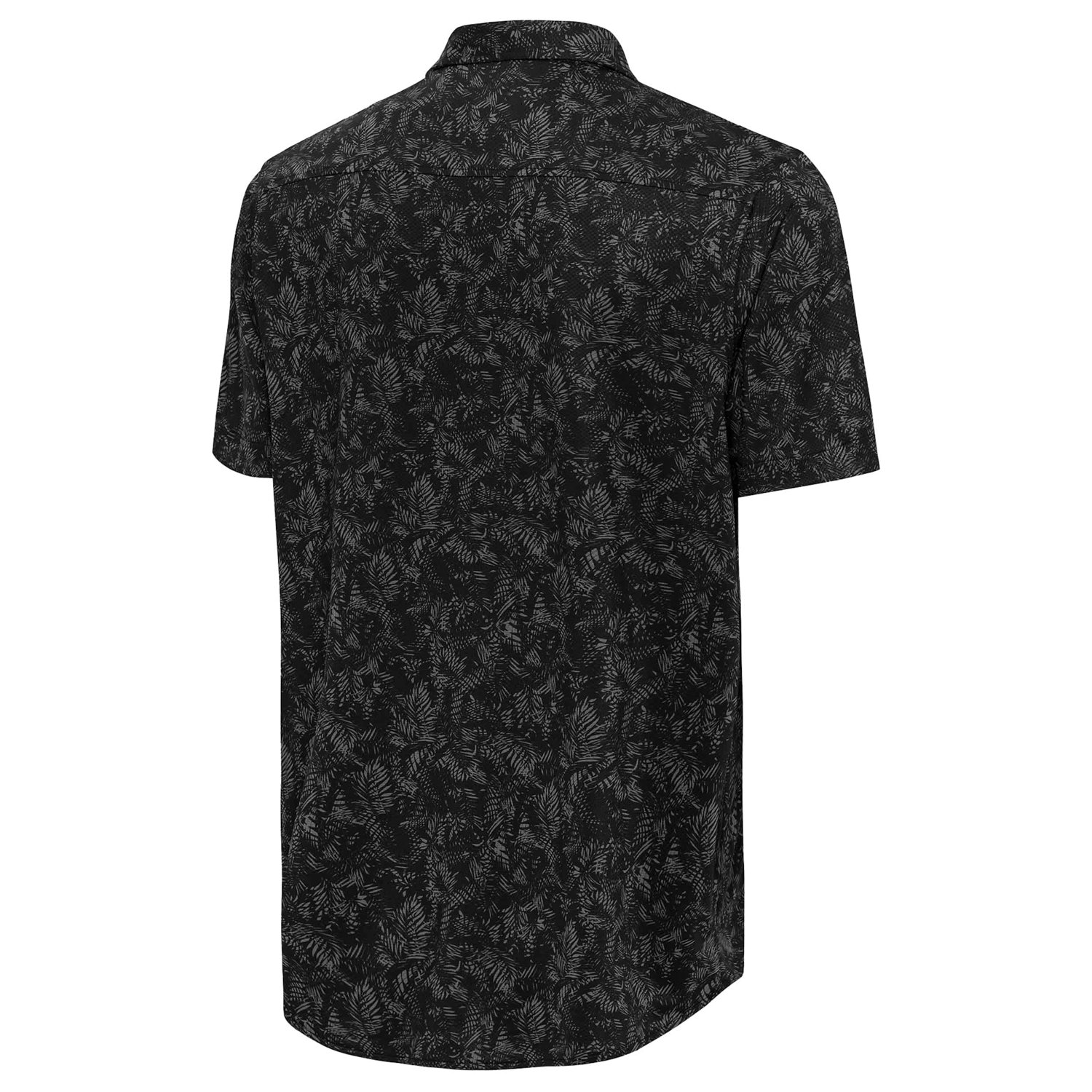 Antigua Charlotte FC Lush Woven Button-Up Top