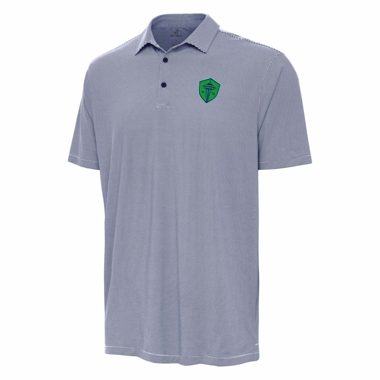 Antigua White Seattle Sounders FC Twine Polo - view number 1