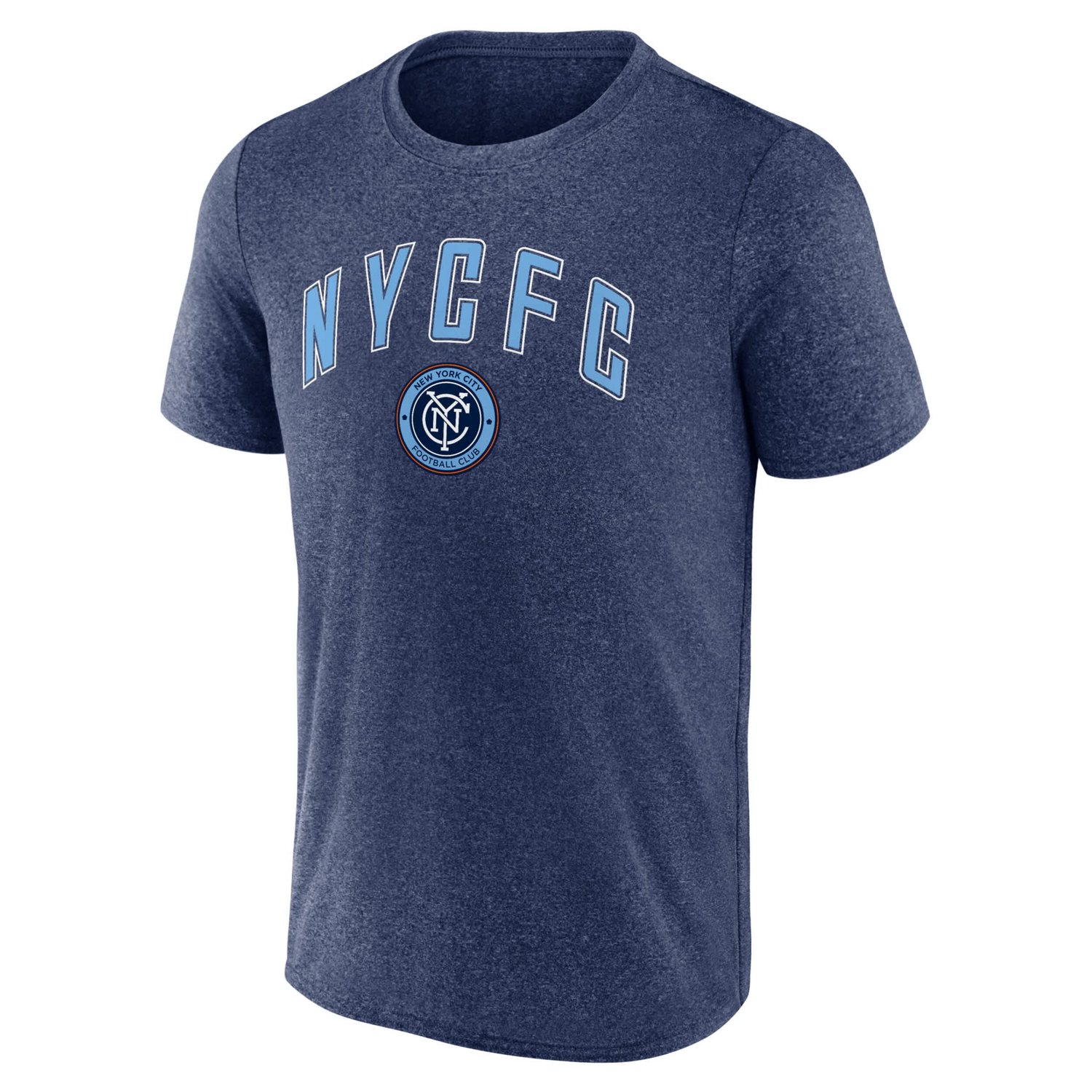 Fanatics Heather New York City FC Drop Kick T-Shirt                                                                              - view number 2