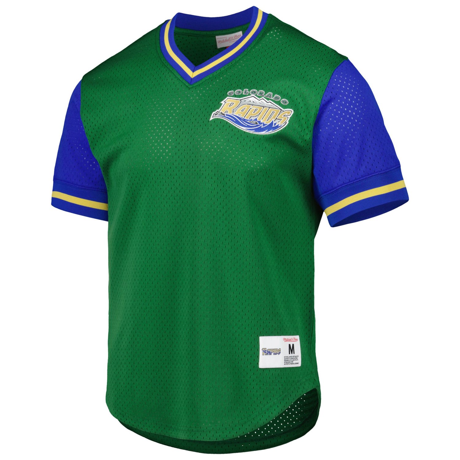 Mitchell  Ness Colorado Rapids Mesh V-Neck T-Shirt - view number 2